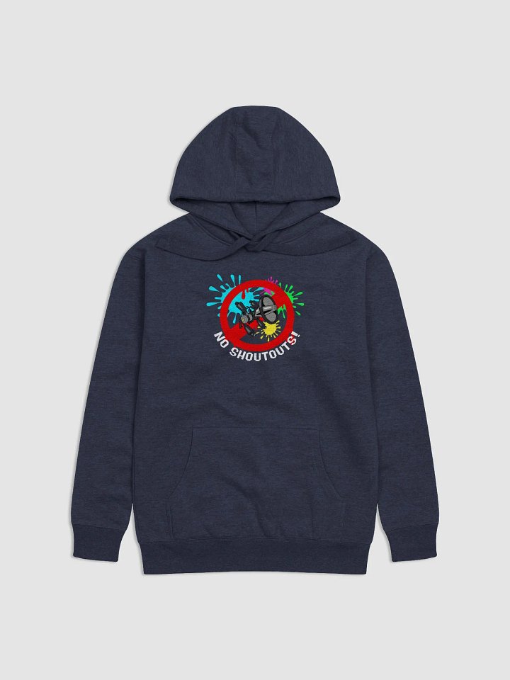 No Shoutouts! (Unisex Blue Edition Hoodie) product image (1)