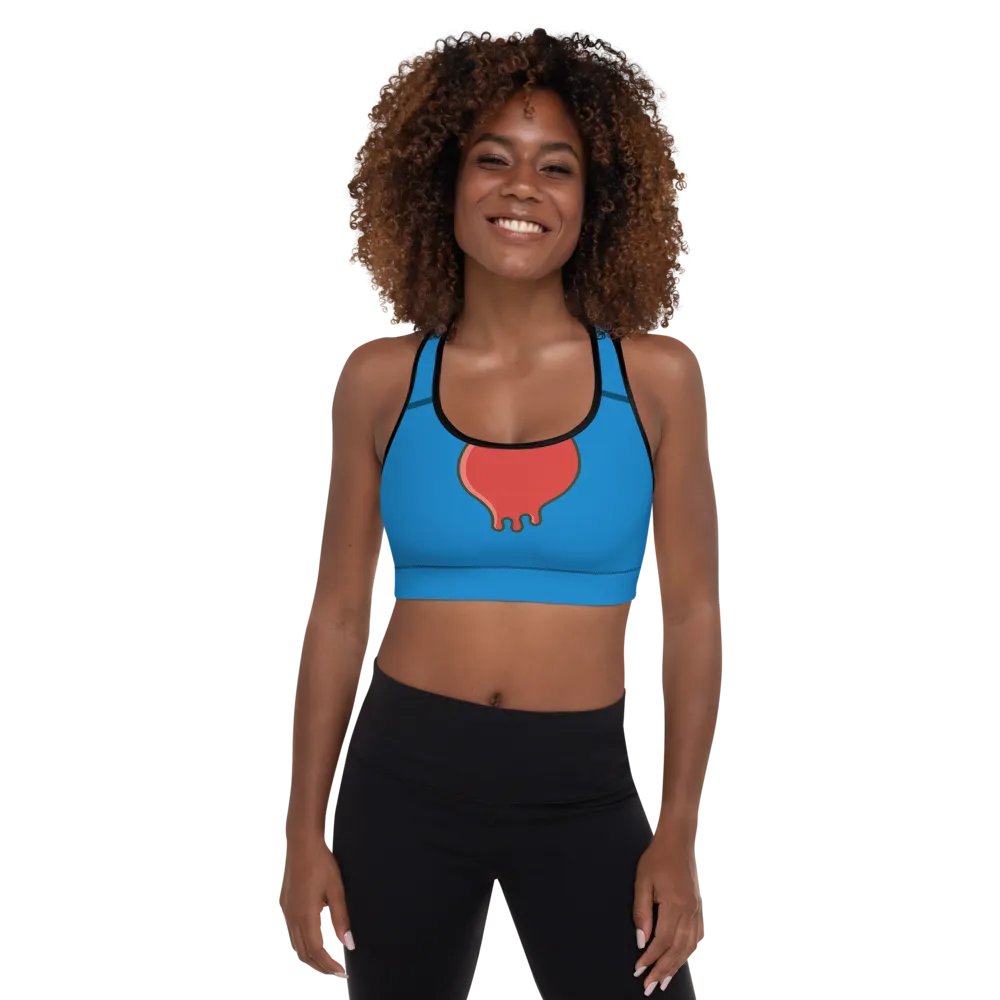 Dripping Tomato All-Over Sports Bra product image (7)