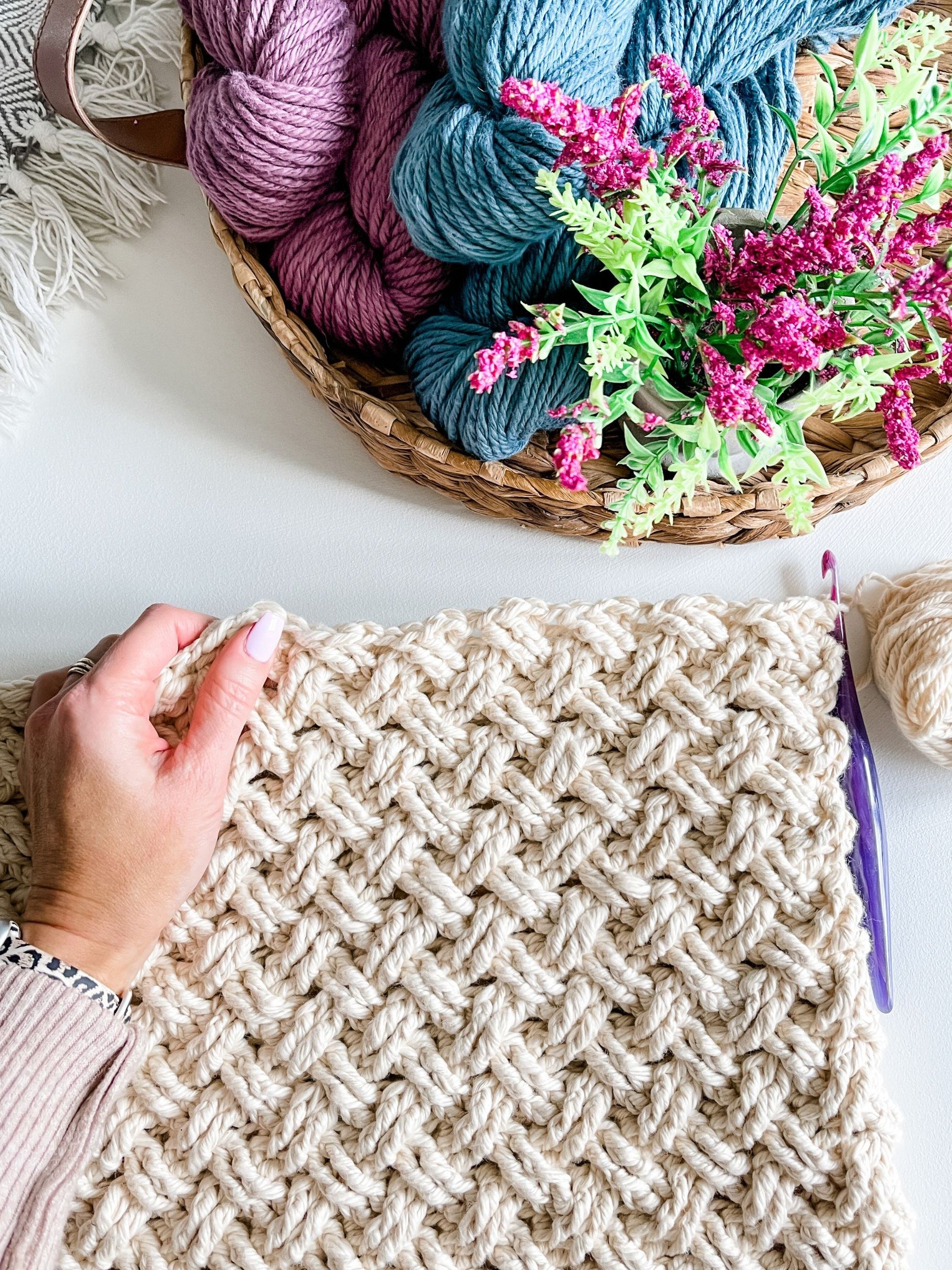 Celtic Weave Pillow Crochet Pattern product image (7)