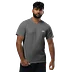 His House Mens Performance V-Neck T-Shirt - Grey