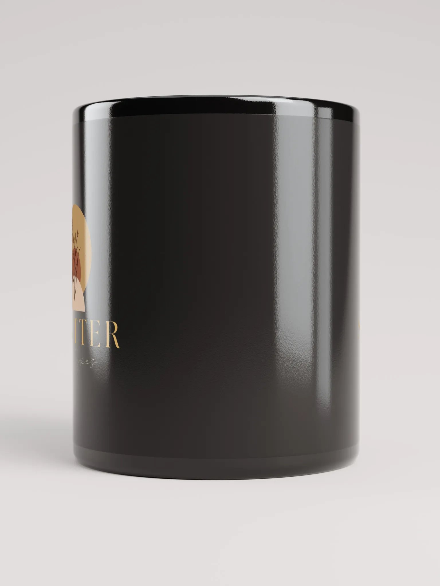 Black Glossy Mug GMFB0109 product image (5)