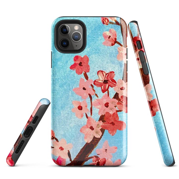 Cherry Blossom Serenity iPhone Tough Case product image (3)