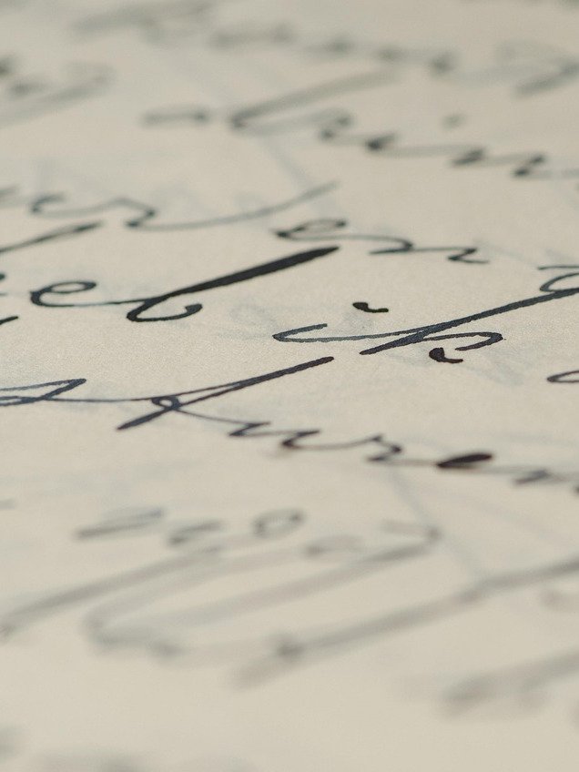 Handwritten Lyric sheet product image (1)