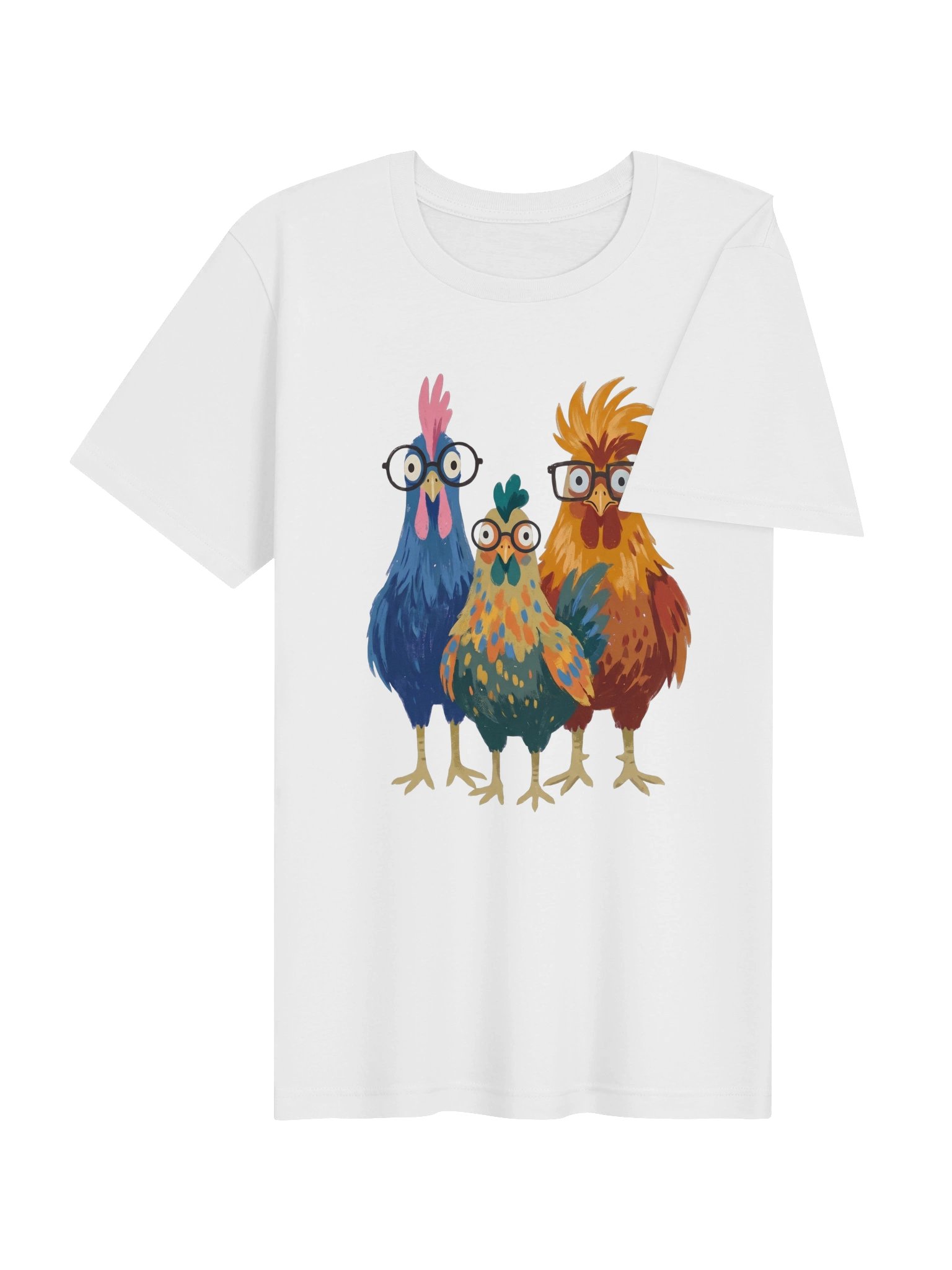 Nerd Chickens tshirt product image (14)