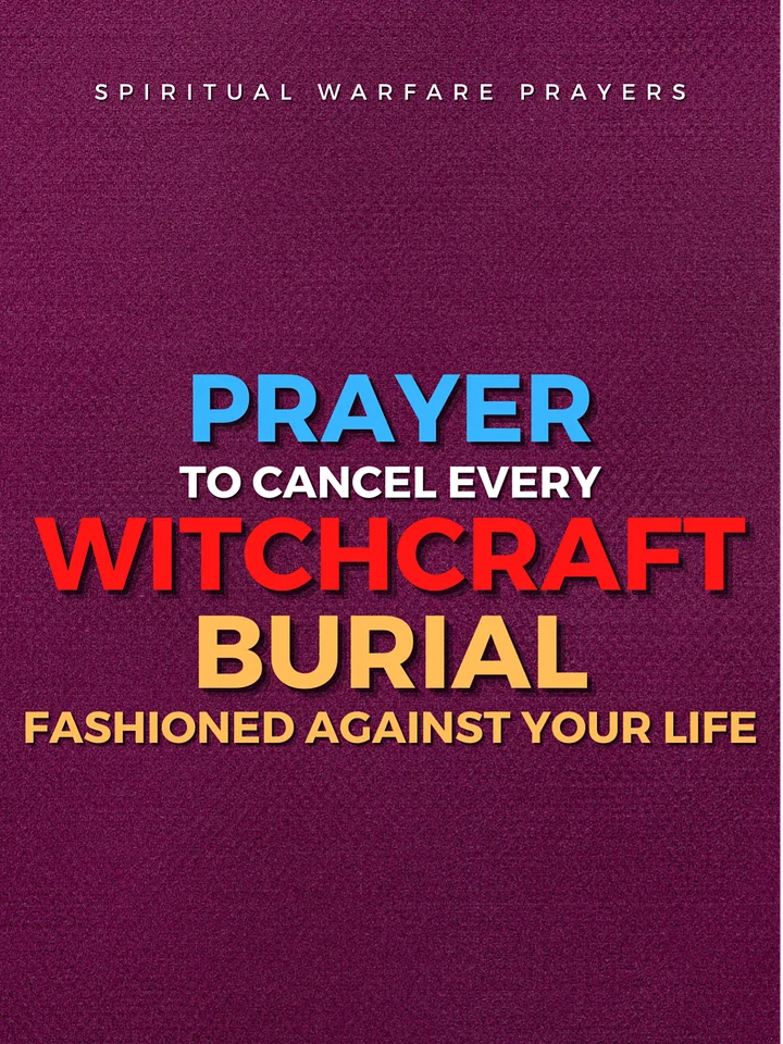 Prayer To Cancel Witchcraft Burial product image (1)