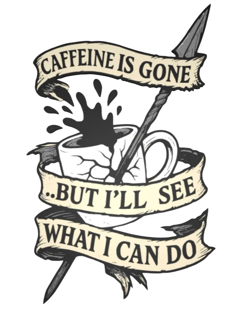 Caffeine is gone Mug... Multicolor product image (6)