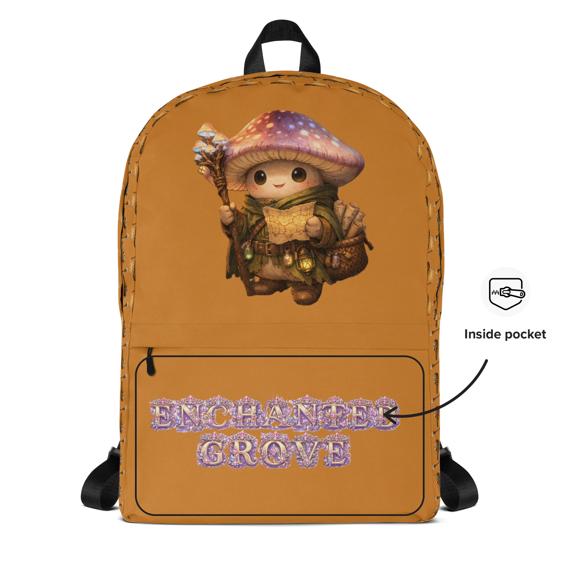 Kingdom Cartographer All-Over Print Backpack product image (5)