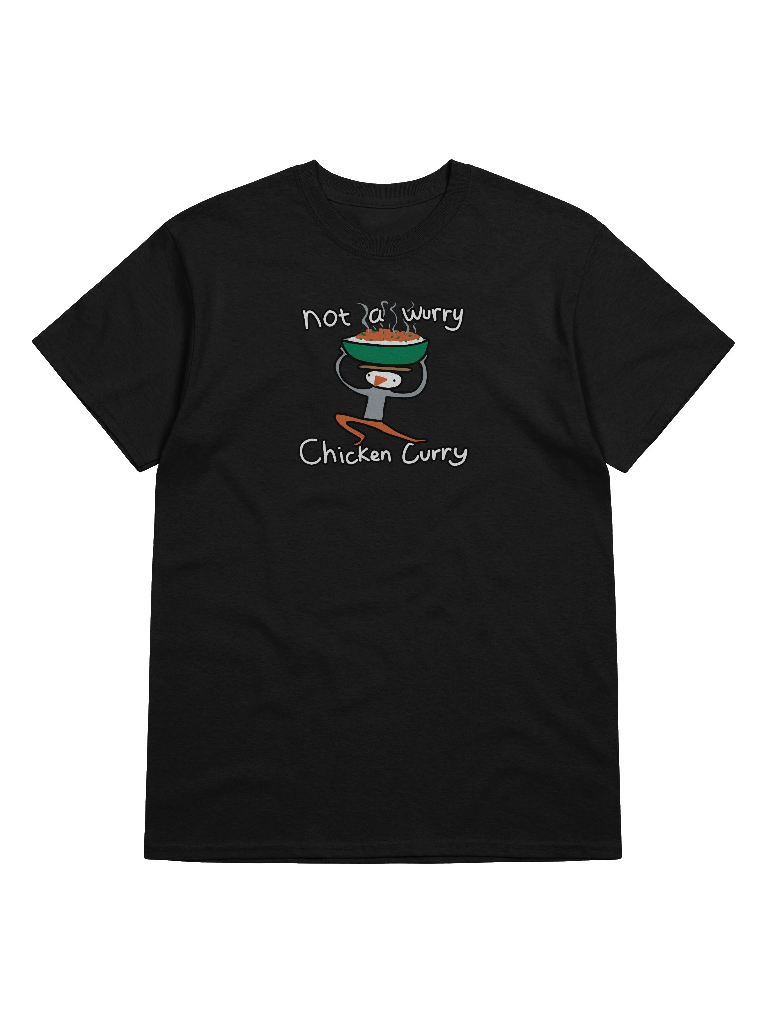 Not a Wurry Chicken Curry Shirt product image (44)