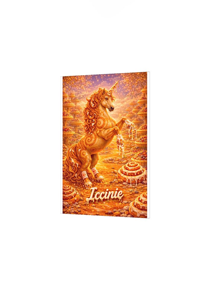 Iccinie — Foodie Unicorn Poster product image (2)