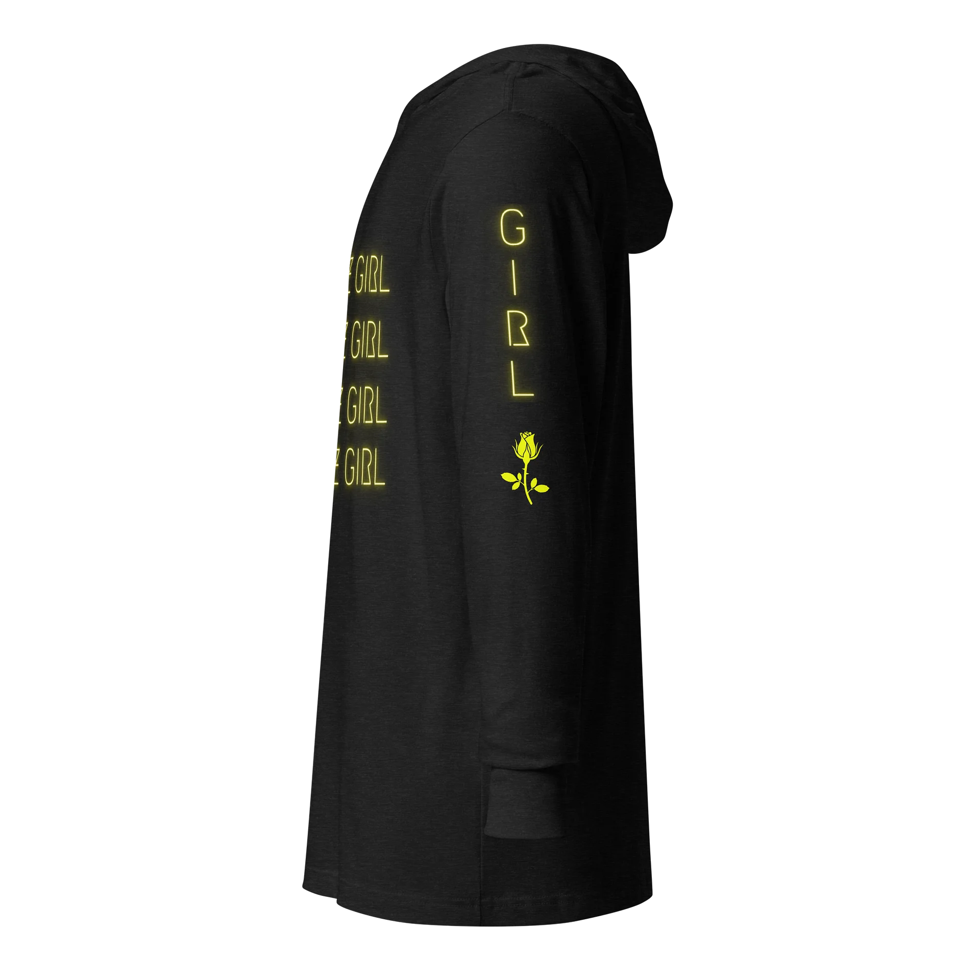 Solar Flare “Eclipse Girl” Hooded Long Sleeve T-Shirt product image (4)