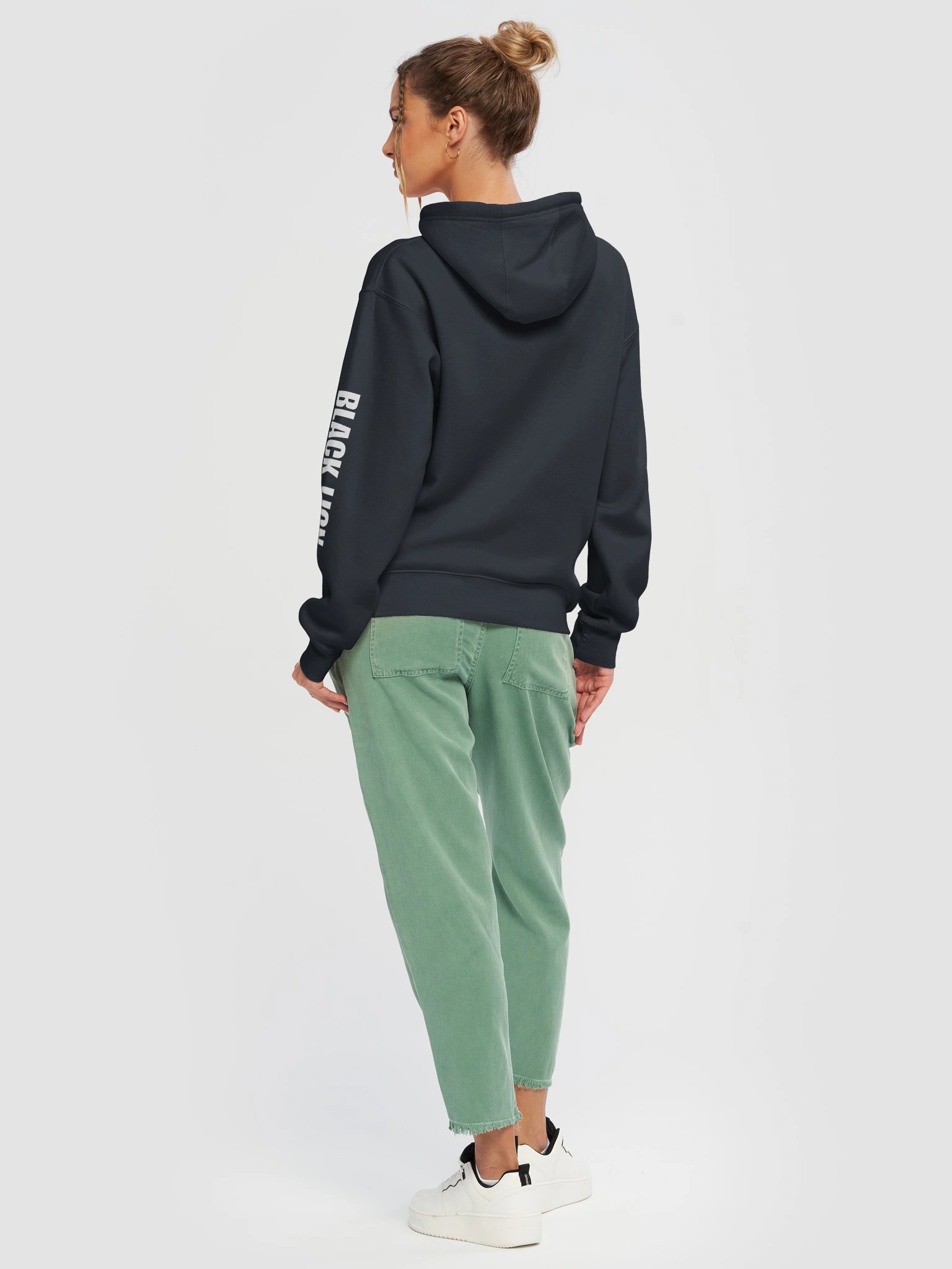 Bold Vertical Lettering Premium Hoodie product image (23)