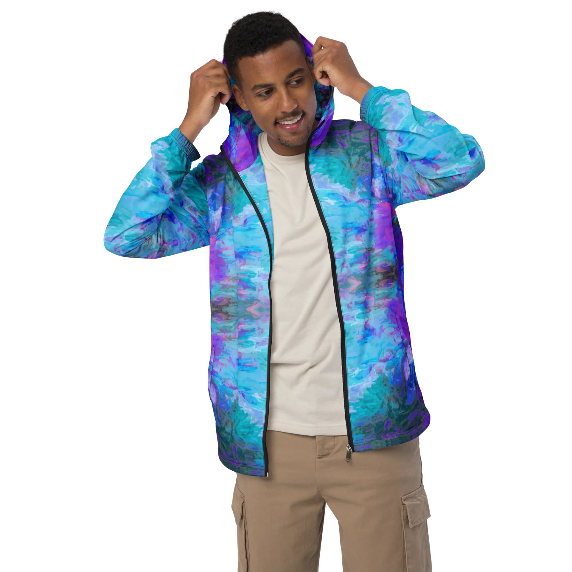 Turquoise Alchemy Windbreaker product image (3)
