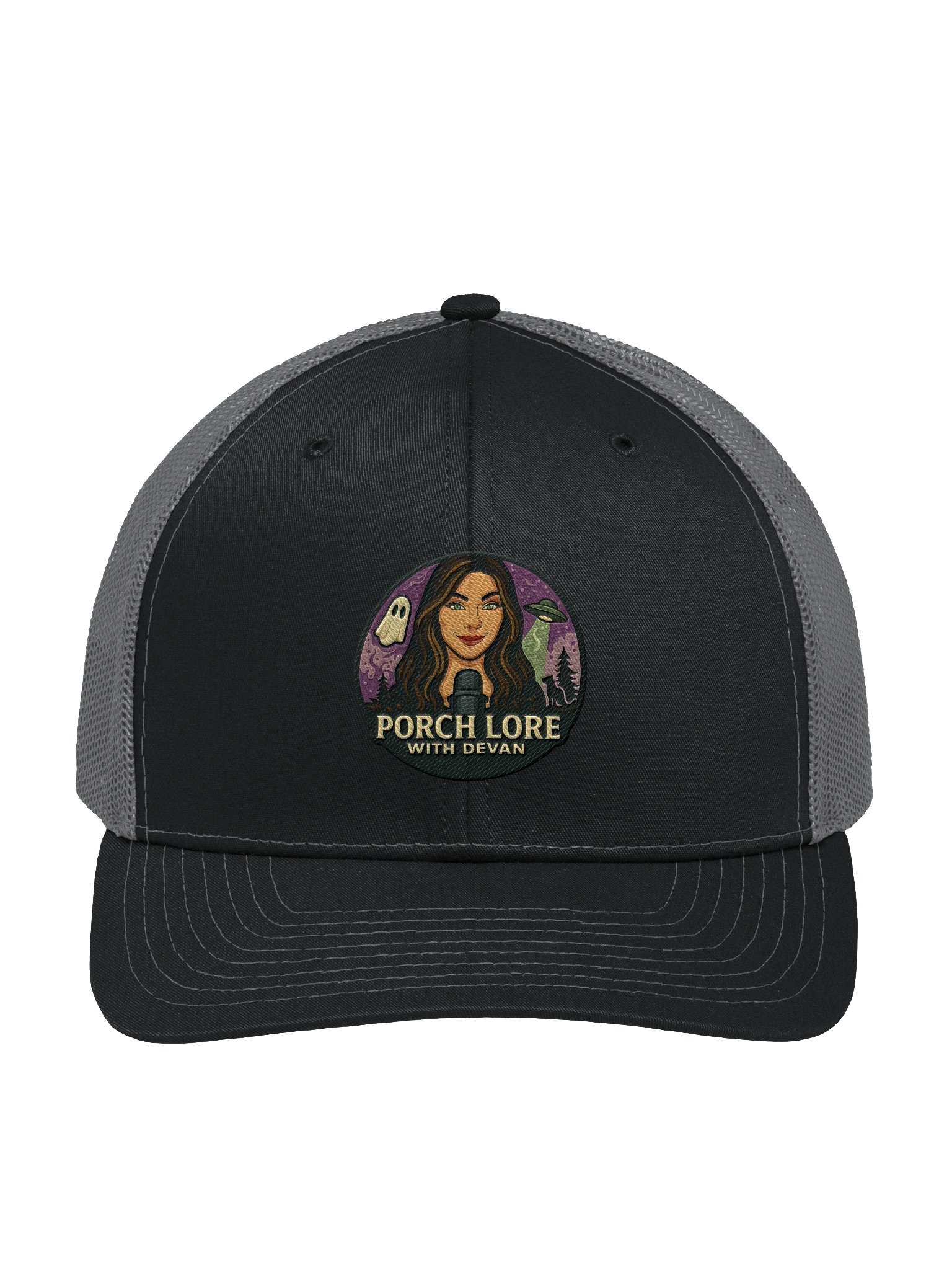 PORCH LORE DEVAN EMBROIDERED SNAP BACK HAT product image (3)