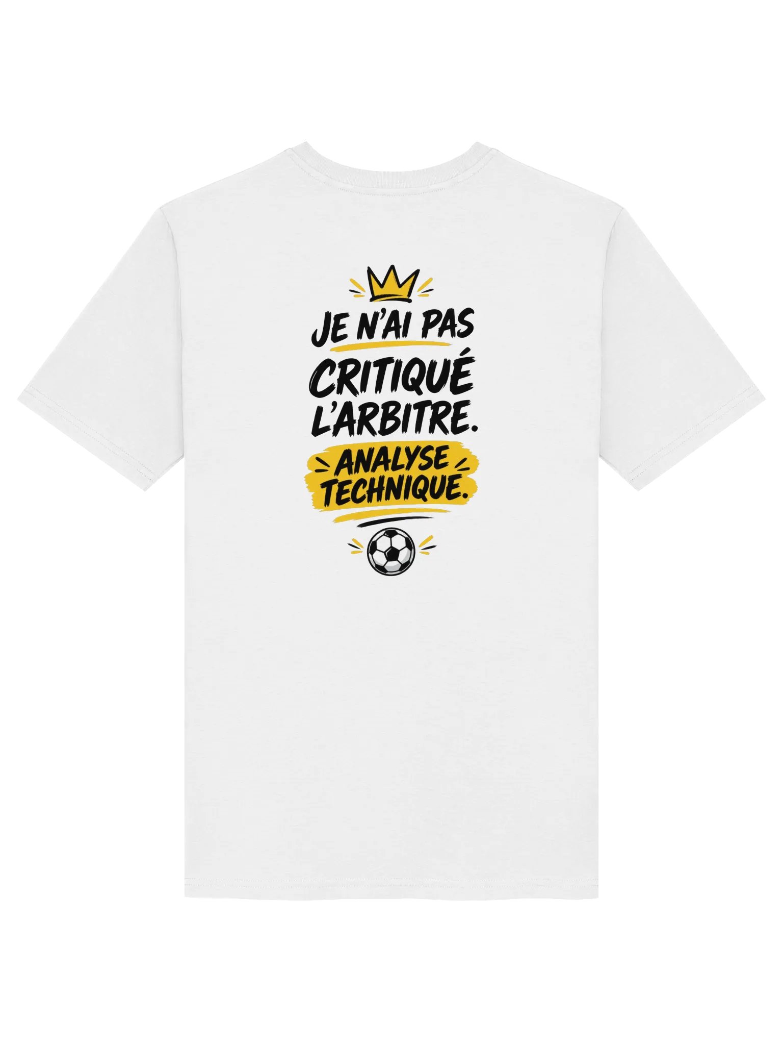 Je n’ai pas critiqué l’arbitre — Analyse technique product image (5)