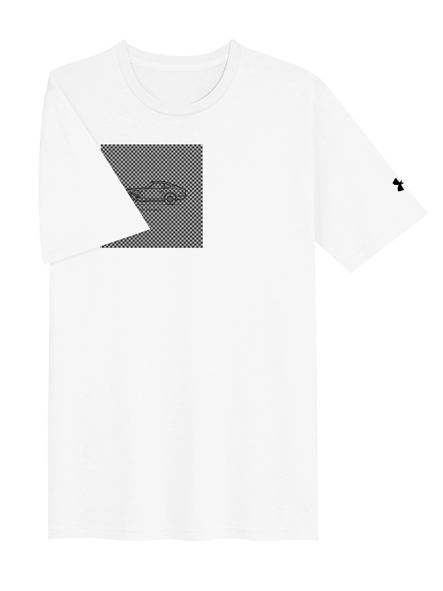 Idle Garage Gold Text Athletic Tee product image (3)