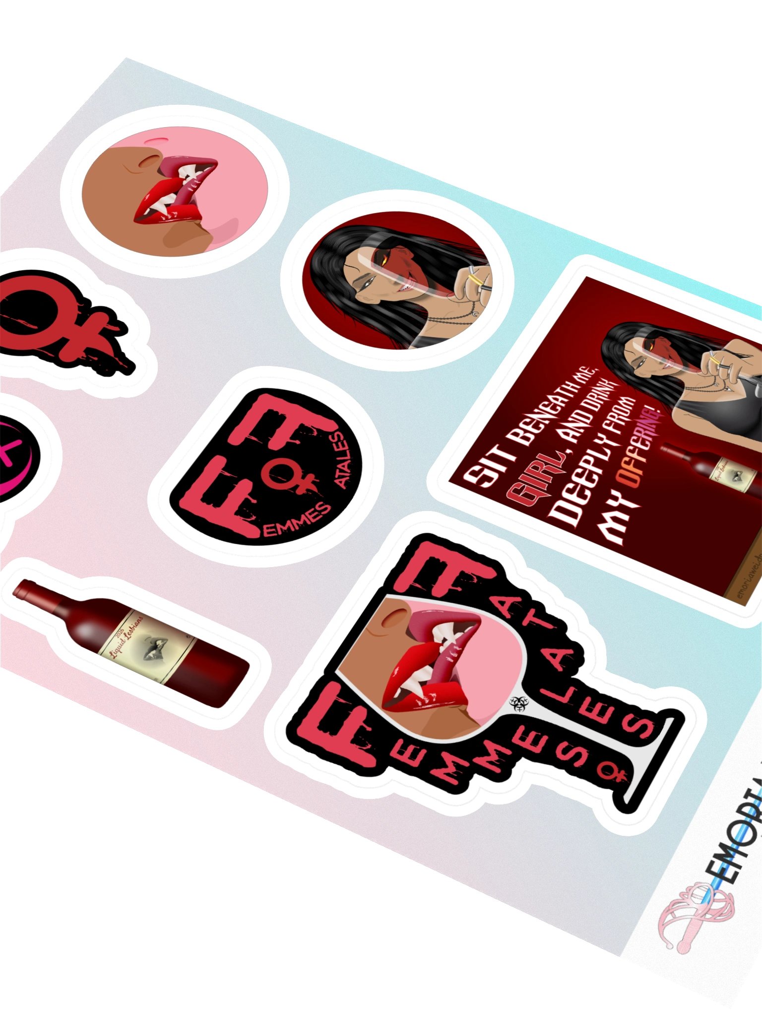 Femmes Fatales Sticker Sheet product image (3)