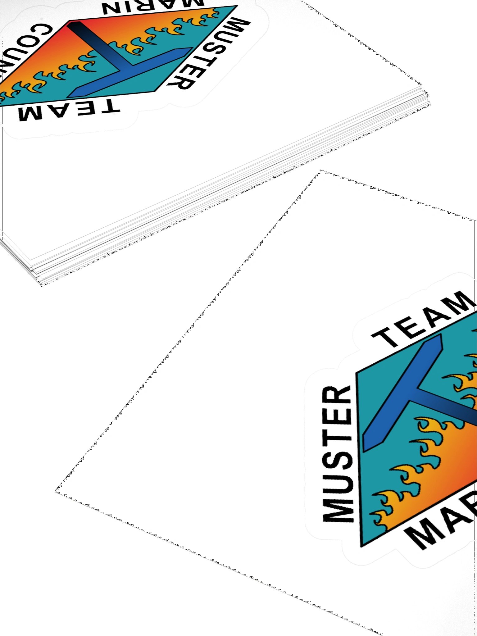 Diamond T, Marin County Muster Team Sticker product image (4)