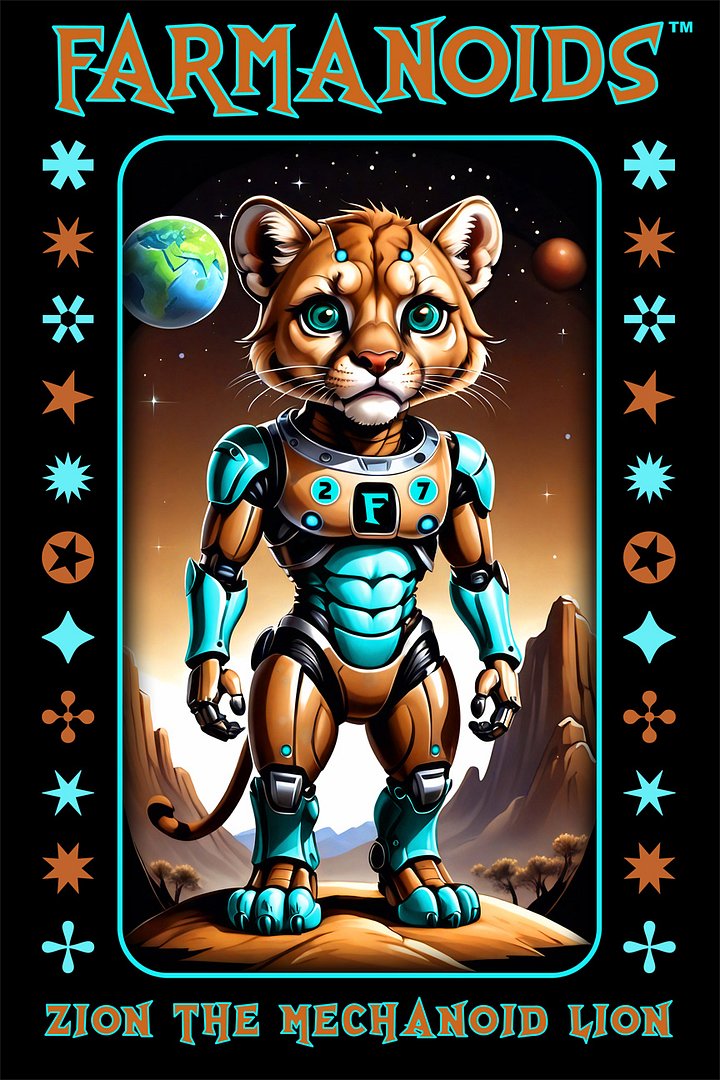 Zion the Mechanoid Lion product image (2)