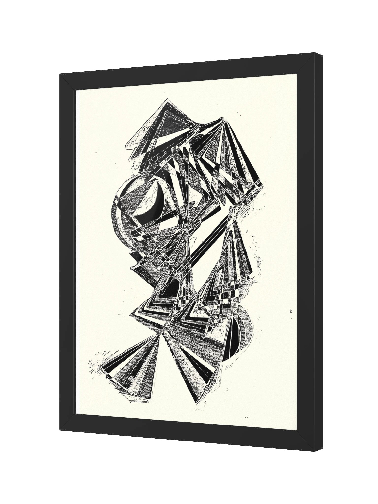 The Samurai 2026 (B&W) — Fine Art Print with Frame product image (2)