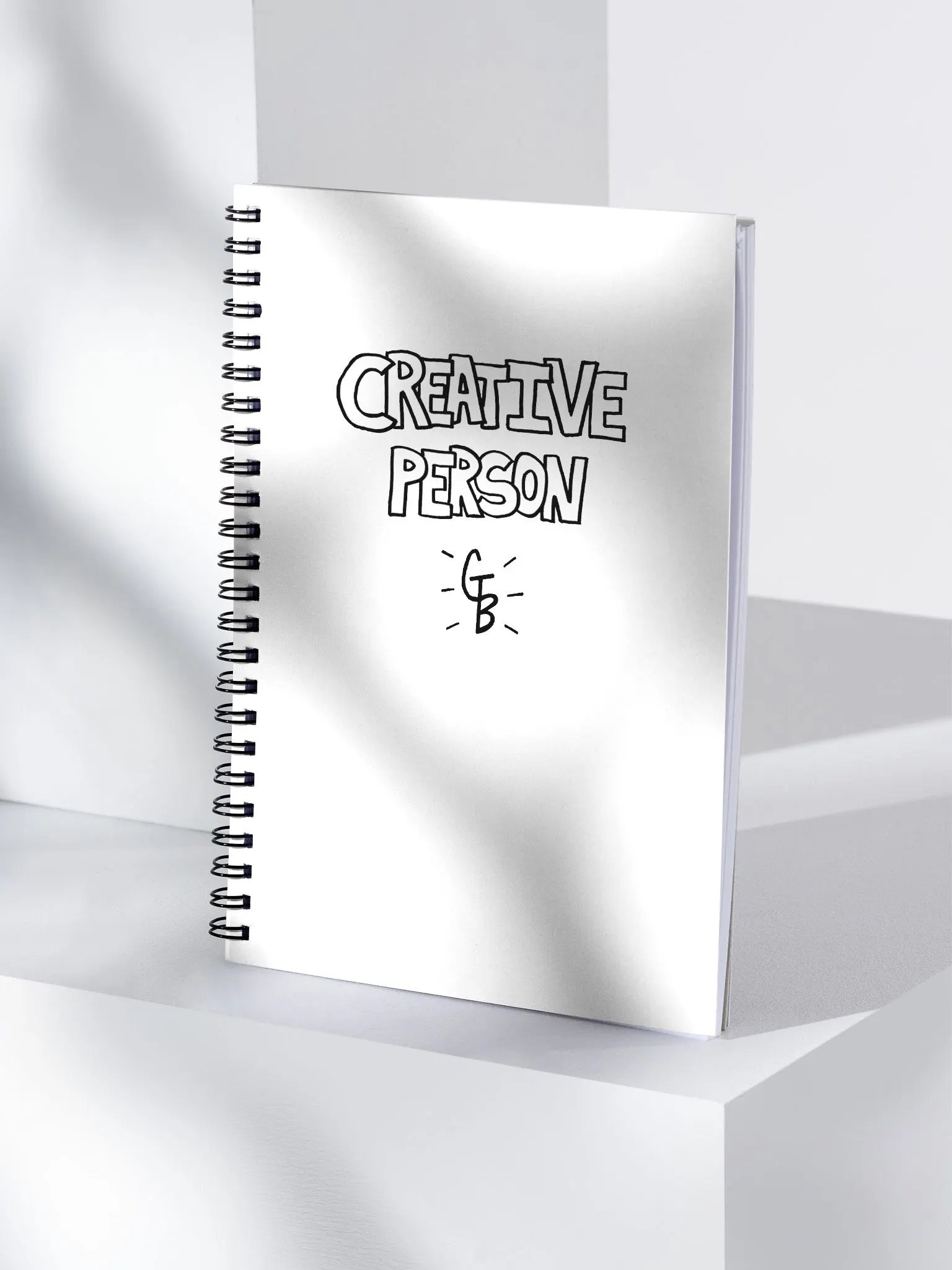 Creative Person Spiral Notebook! product image (4)