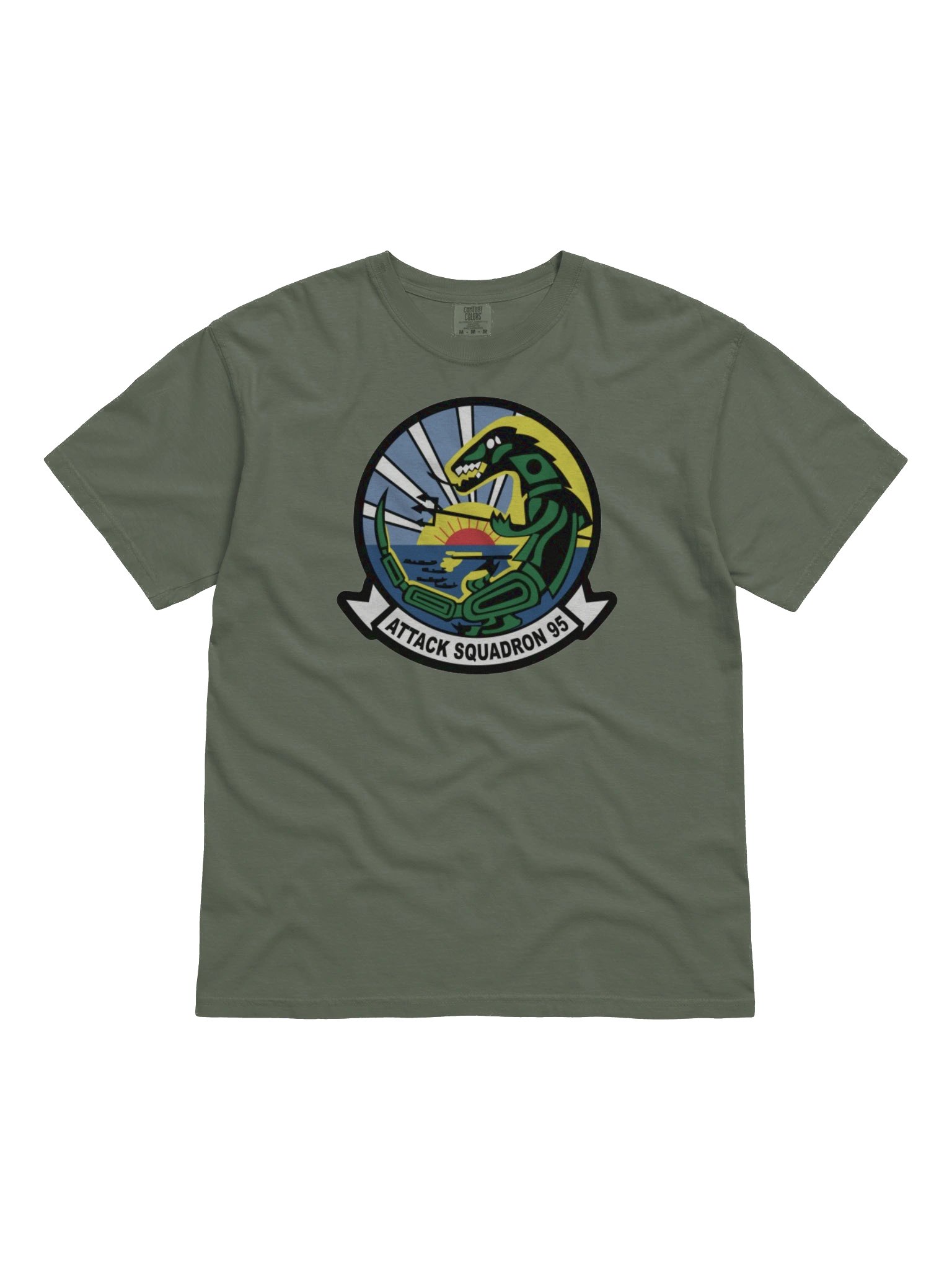 "Green Lizard" Heavyweight T-Shirt product image (1)