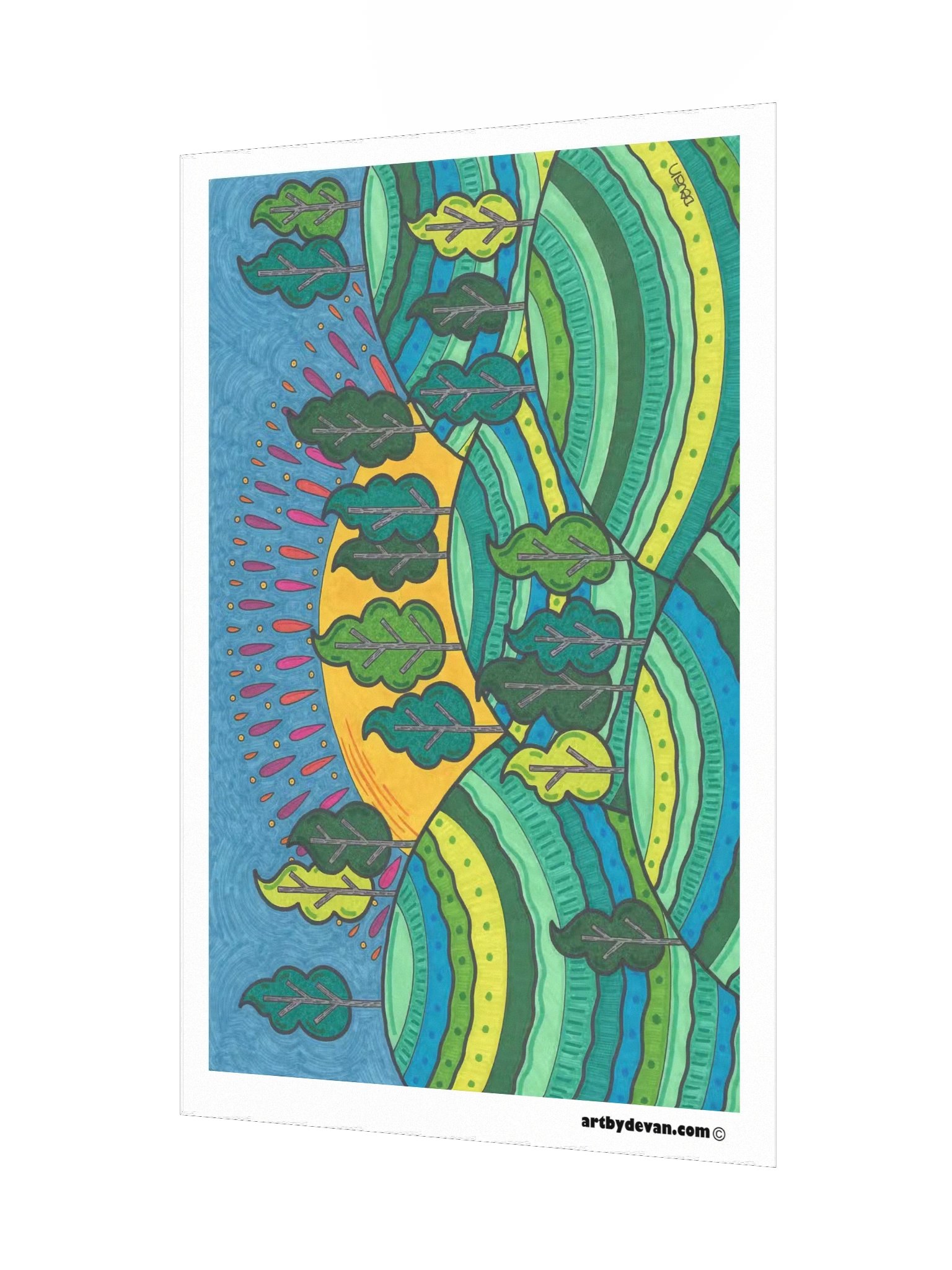 Art Print: Lumpy Hills product image (3)