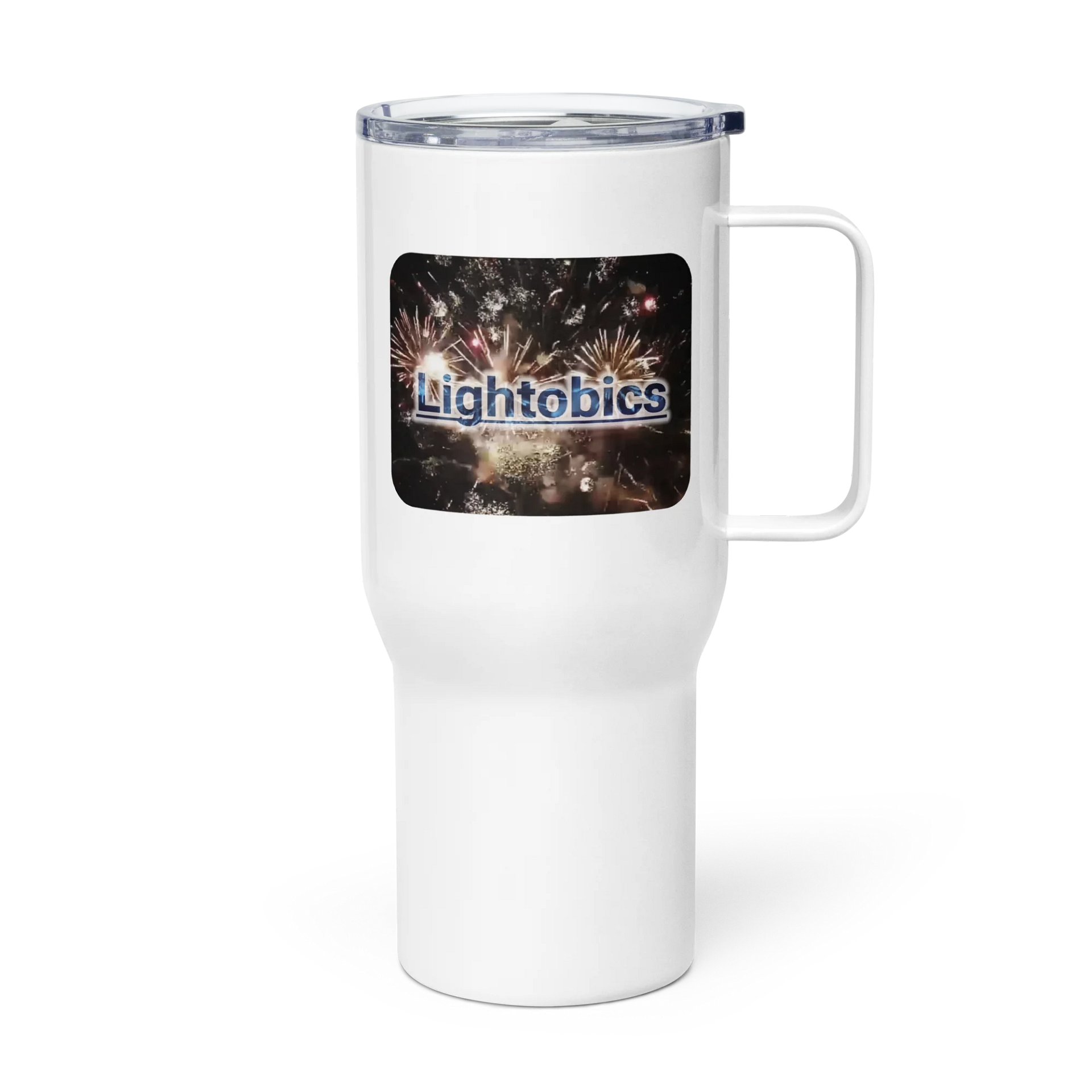 Lightobics Logo of Sparkling Motivation Travel Mug product image (1)