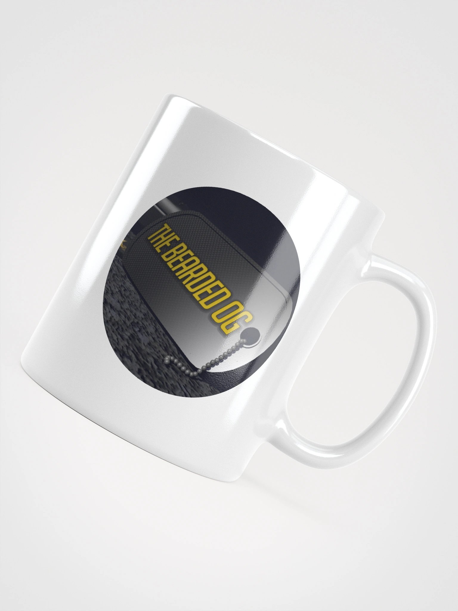 Bearded Logo Mug White product image (12)