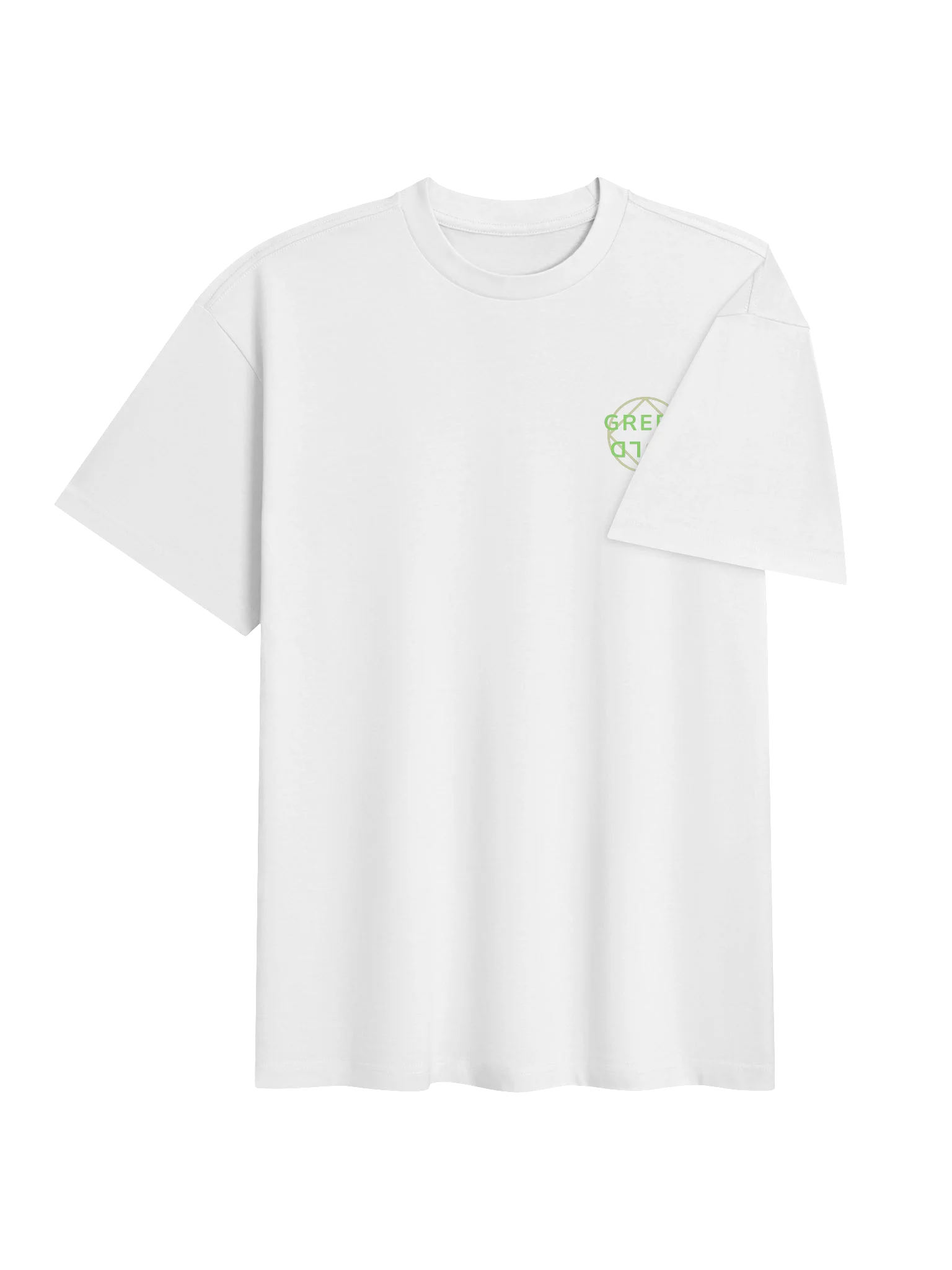 Green Gold Oversized Box Tee product image (20)