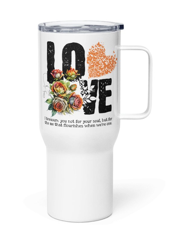 LOVE Heart 25 oz Travel Mug product image (1)