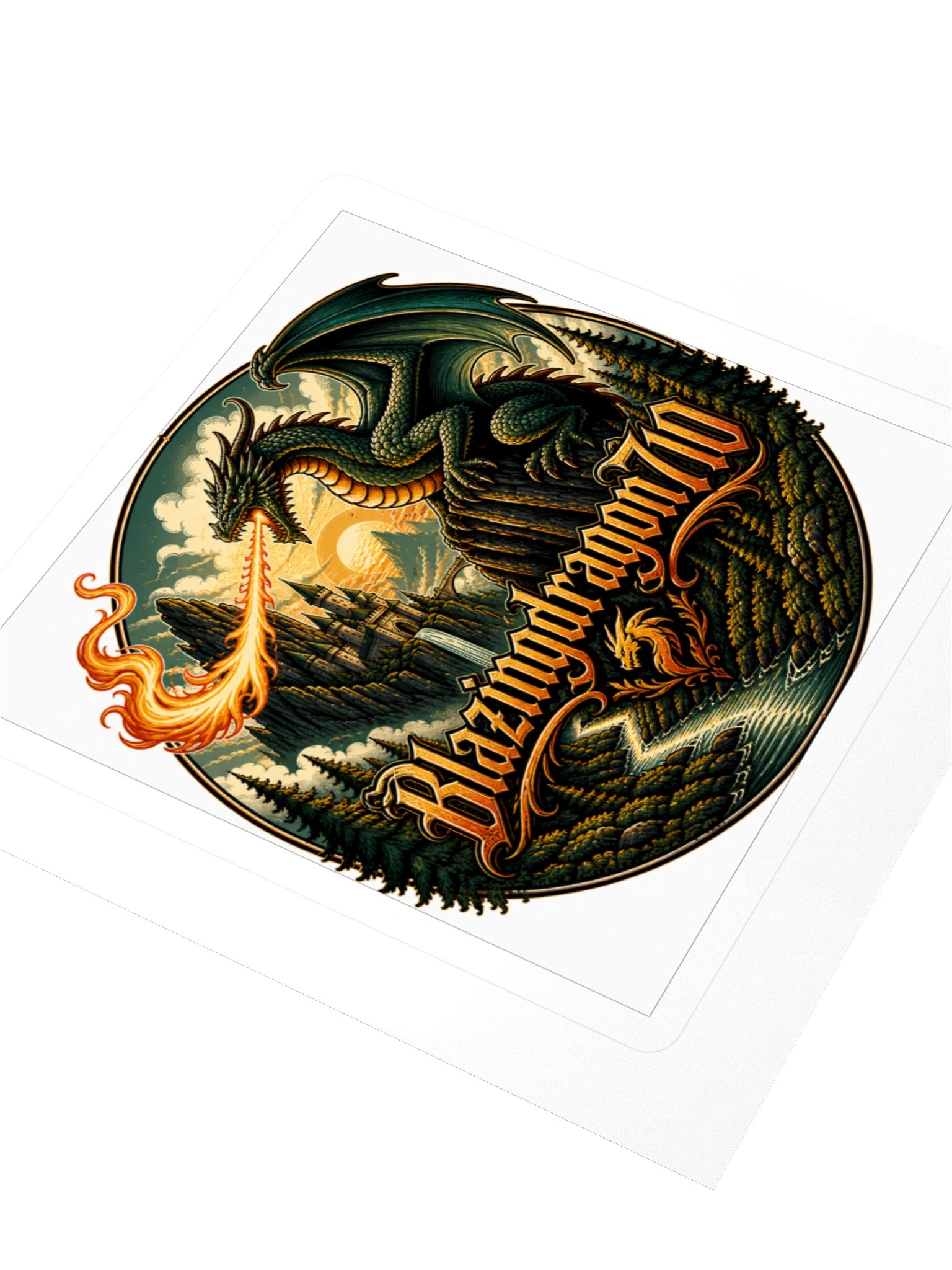 dragon caste stickers product image (8)