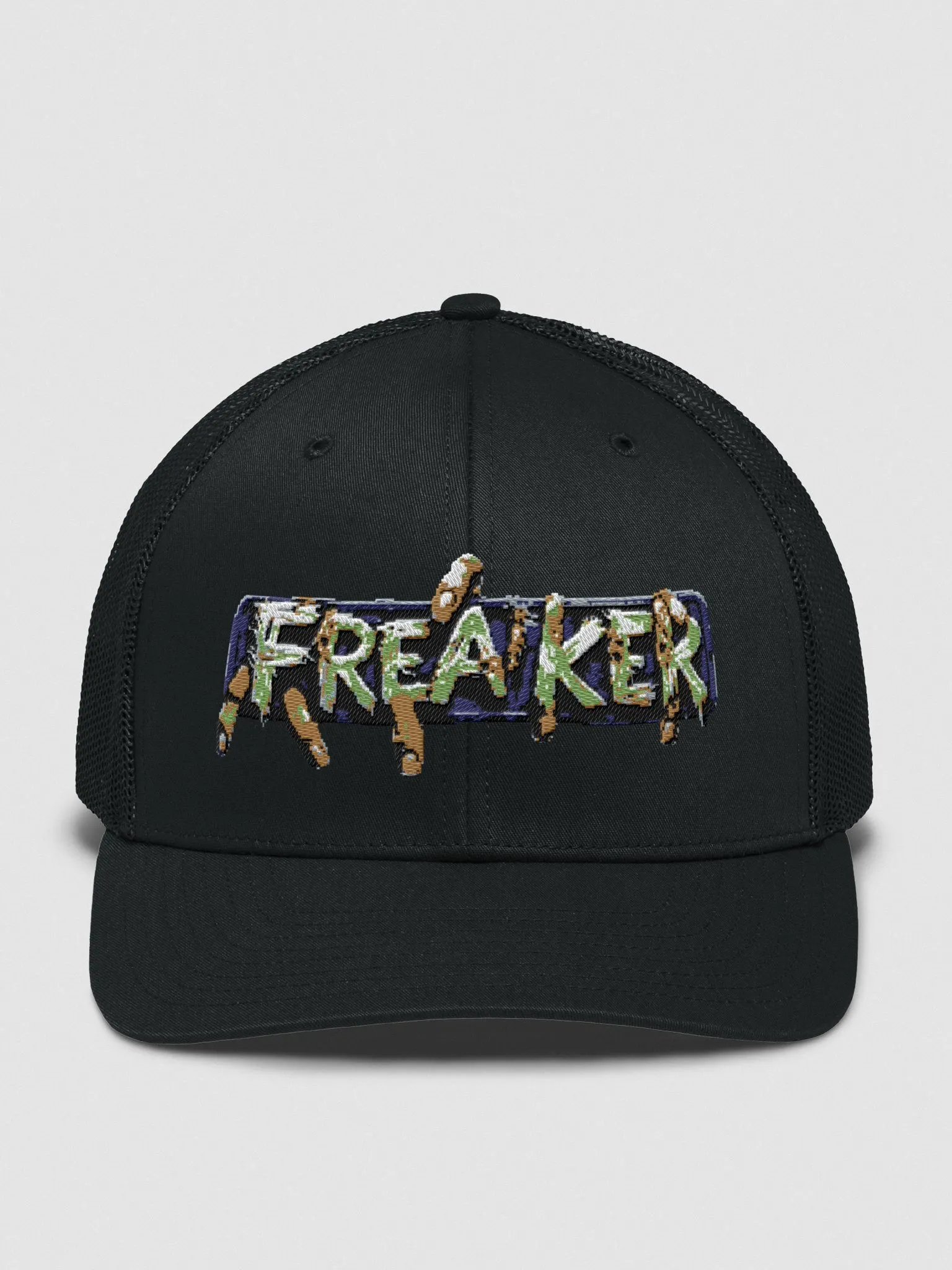FREAKER Distressed Trucker Hat product image (2)