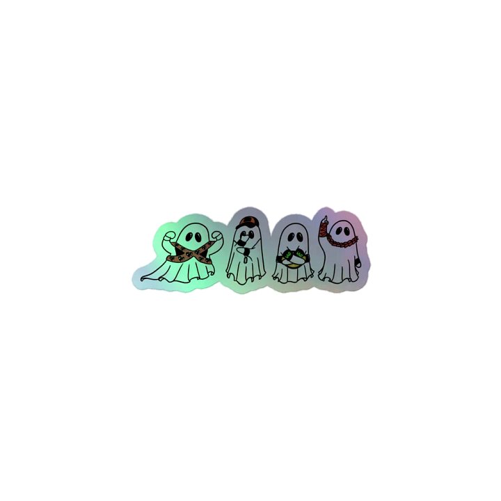 Acknowledge The Legends, Boo Holographic Stickers product image (1)