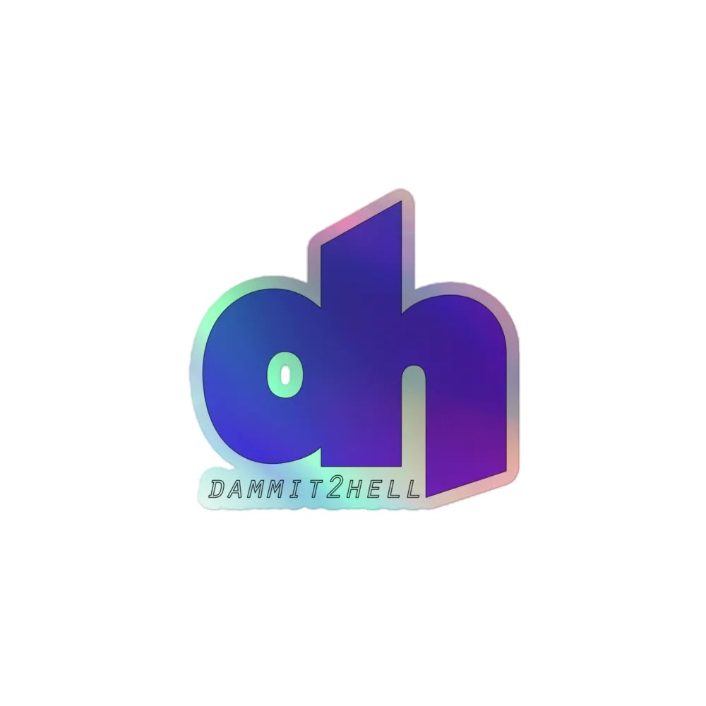 d2h Logo Hologram Sticker product image (1)