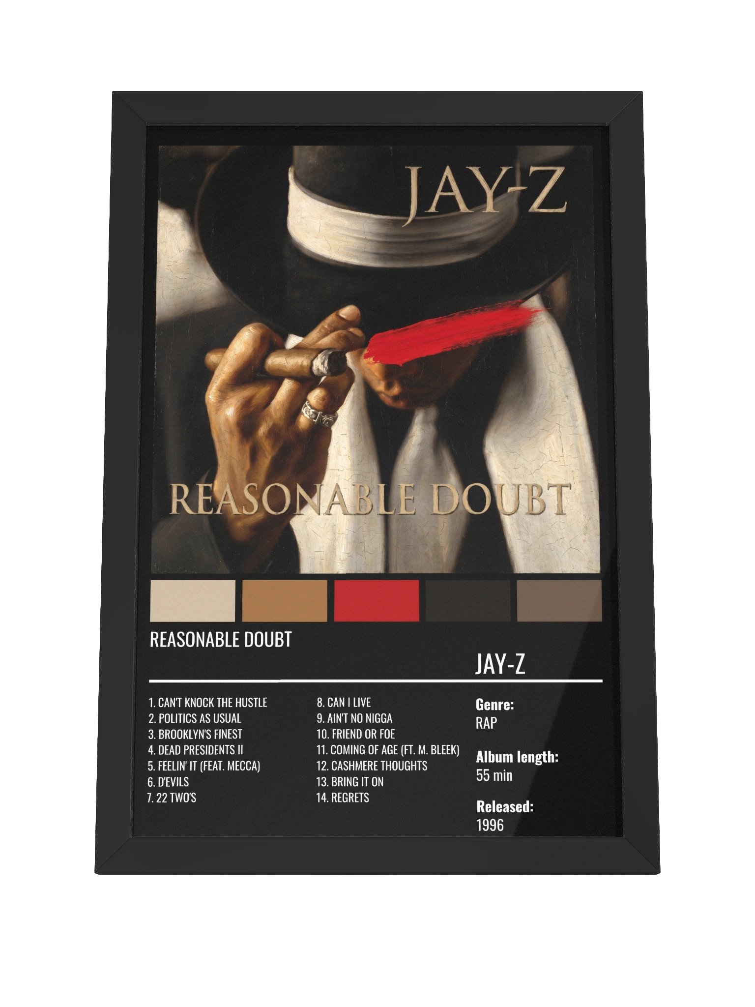 REASONABLE DOUBT "BLACK" product image (4)