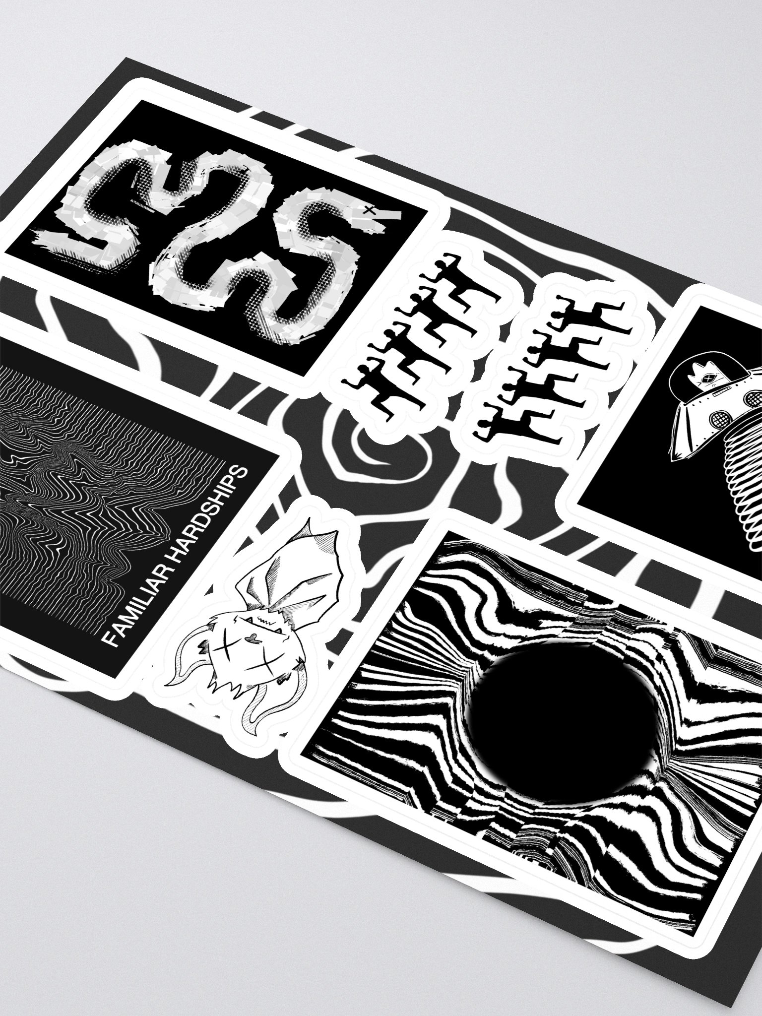 DEATH BY SPRING xx | STICKER SHEET product image (2)