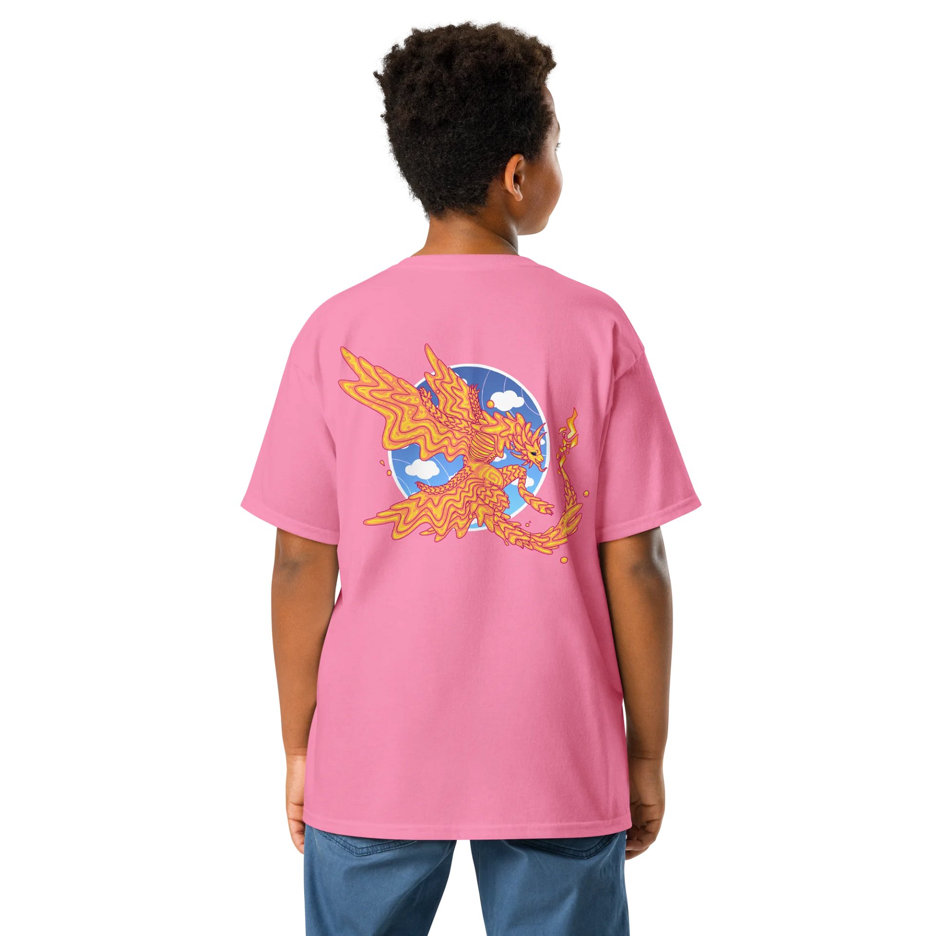 DEVOID Youth Stylized Aureus Tee (Black Logo) product image (5)