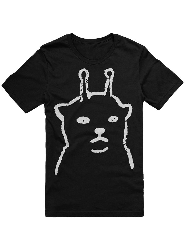Alien cat shirt inverted product image (1)