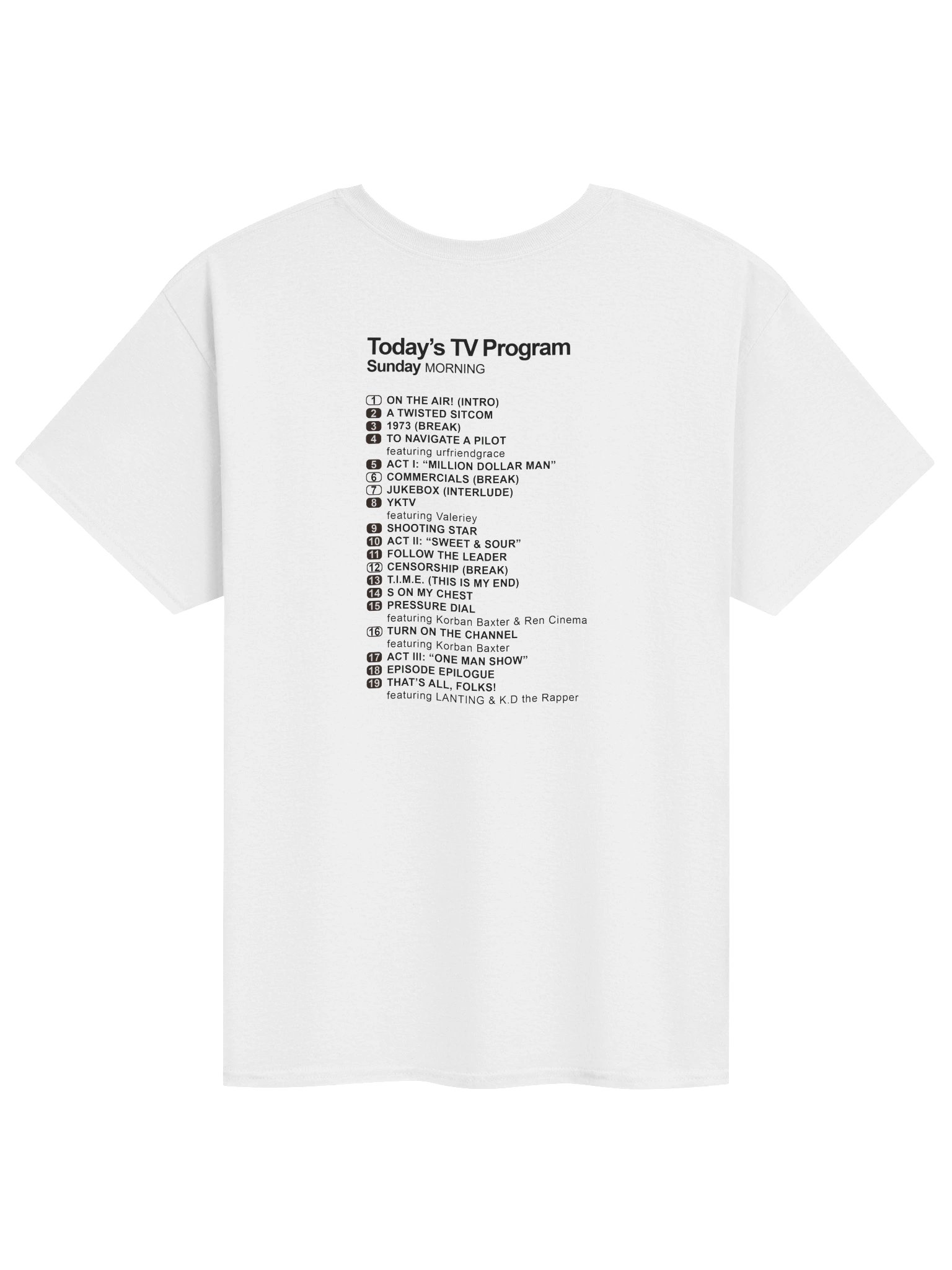 "A Twisted Sitcom" Live Wire T-Shirt product image (2)