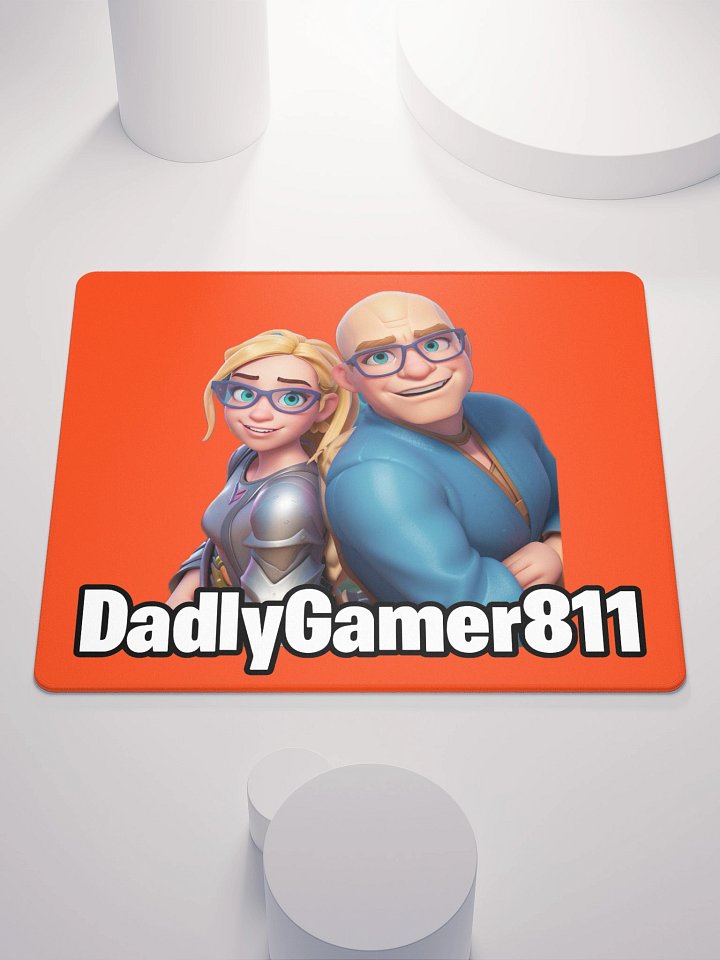 The Original DadlyGamer811 Gaming Pad Small (orange) product image (1)
