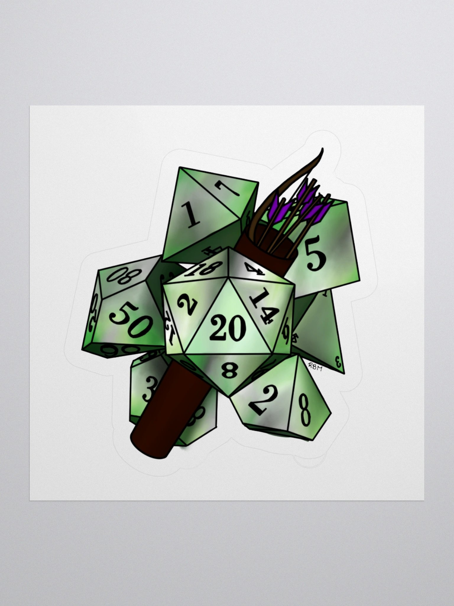 Aro Pride Dice Design product image (3)
