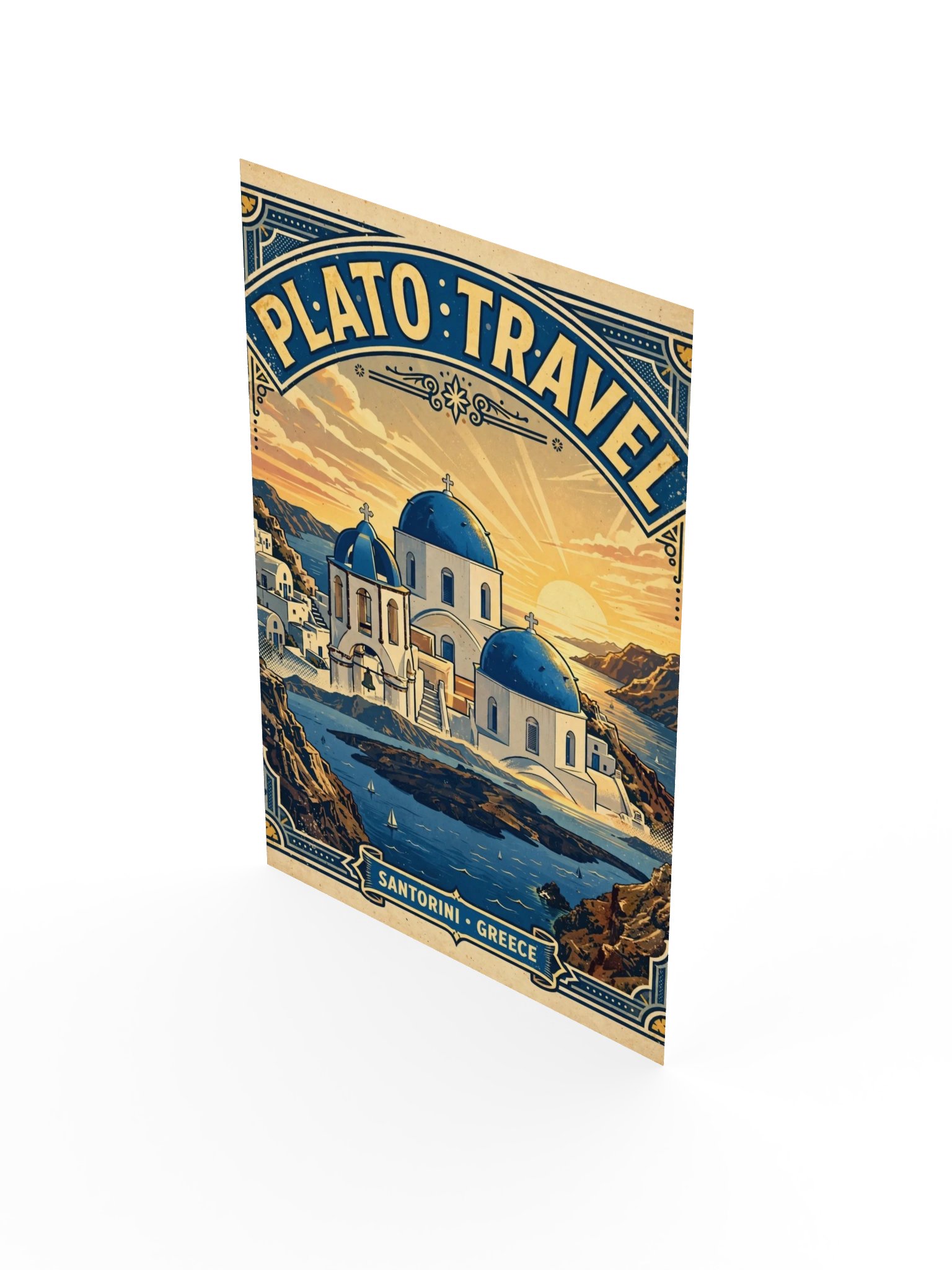 Santorini Poster Art Print product image (3)