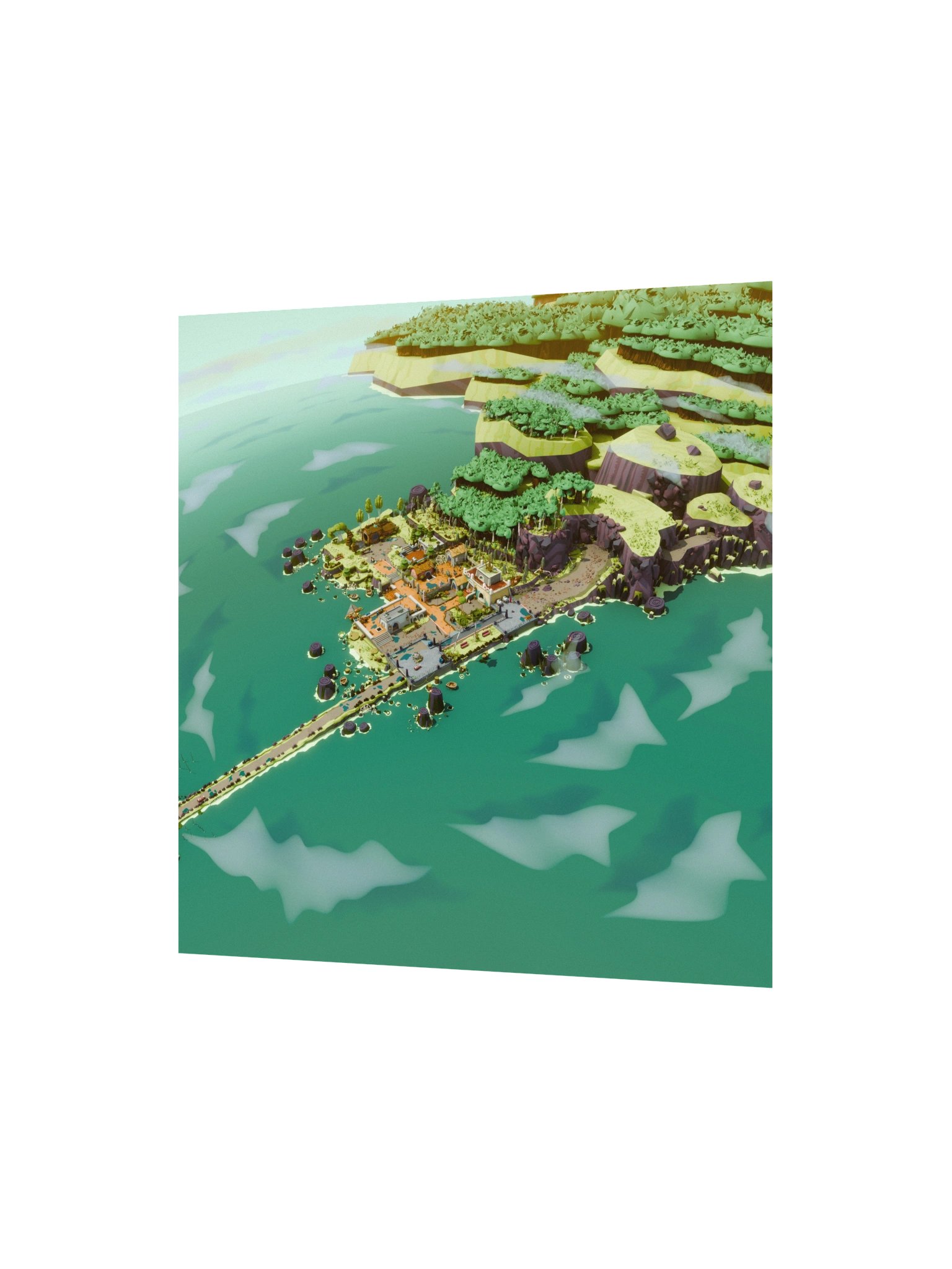 Proxima Island — Art Print product image (2)