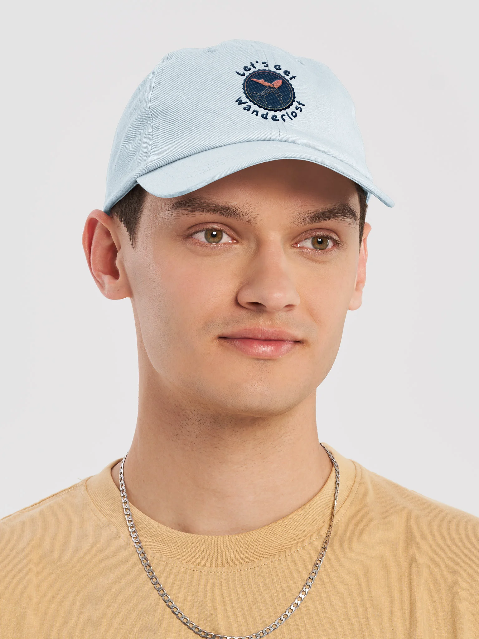 Wanderlost Wordmark Dad Hat product image (5)