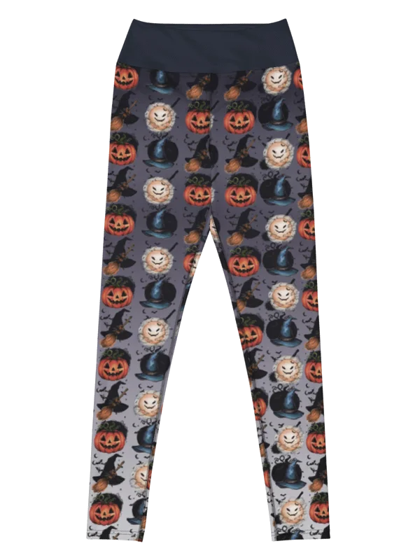 Spooky Elegance-Halloween edition-yoga leggings product image (12)