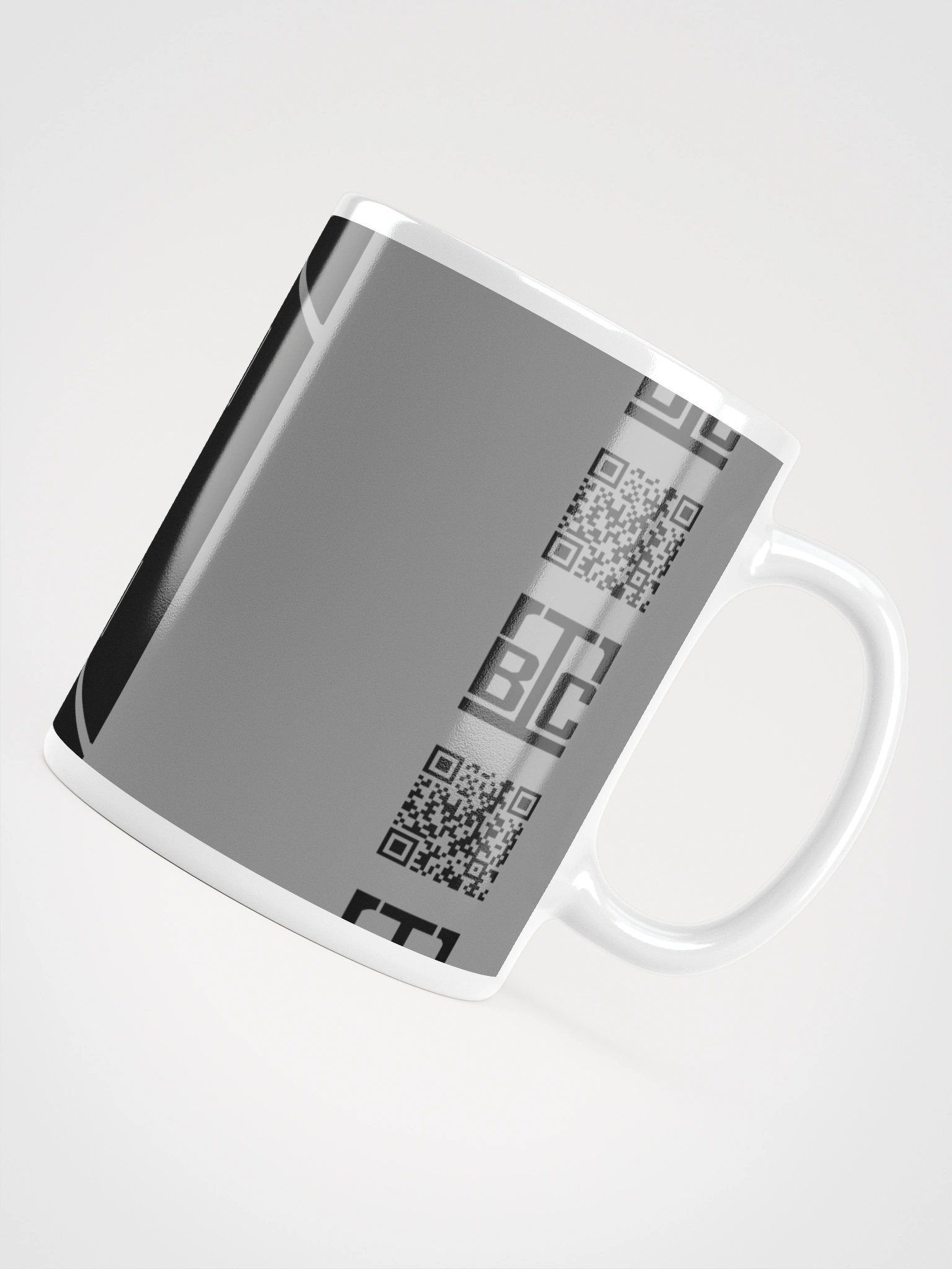 Capacitor Glossy Mug - GRAY product image (6)
