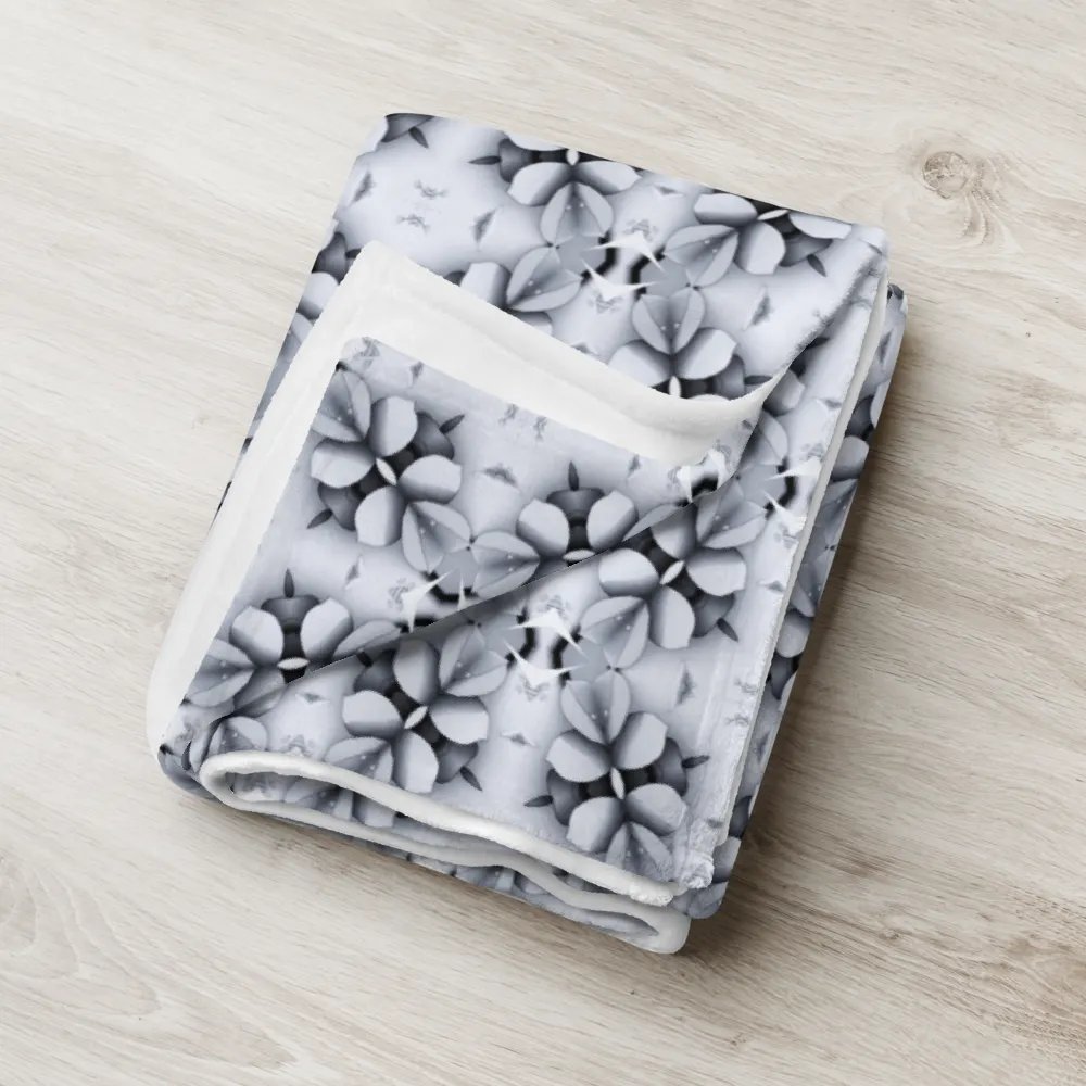 Midnight Blossoms Throw Blanket product image (7)