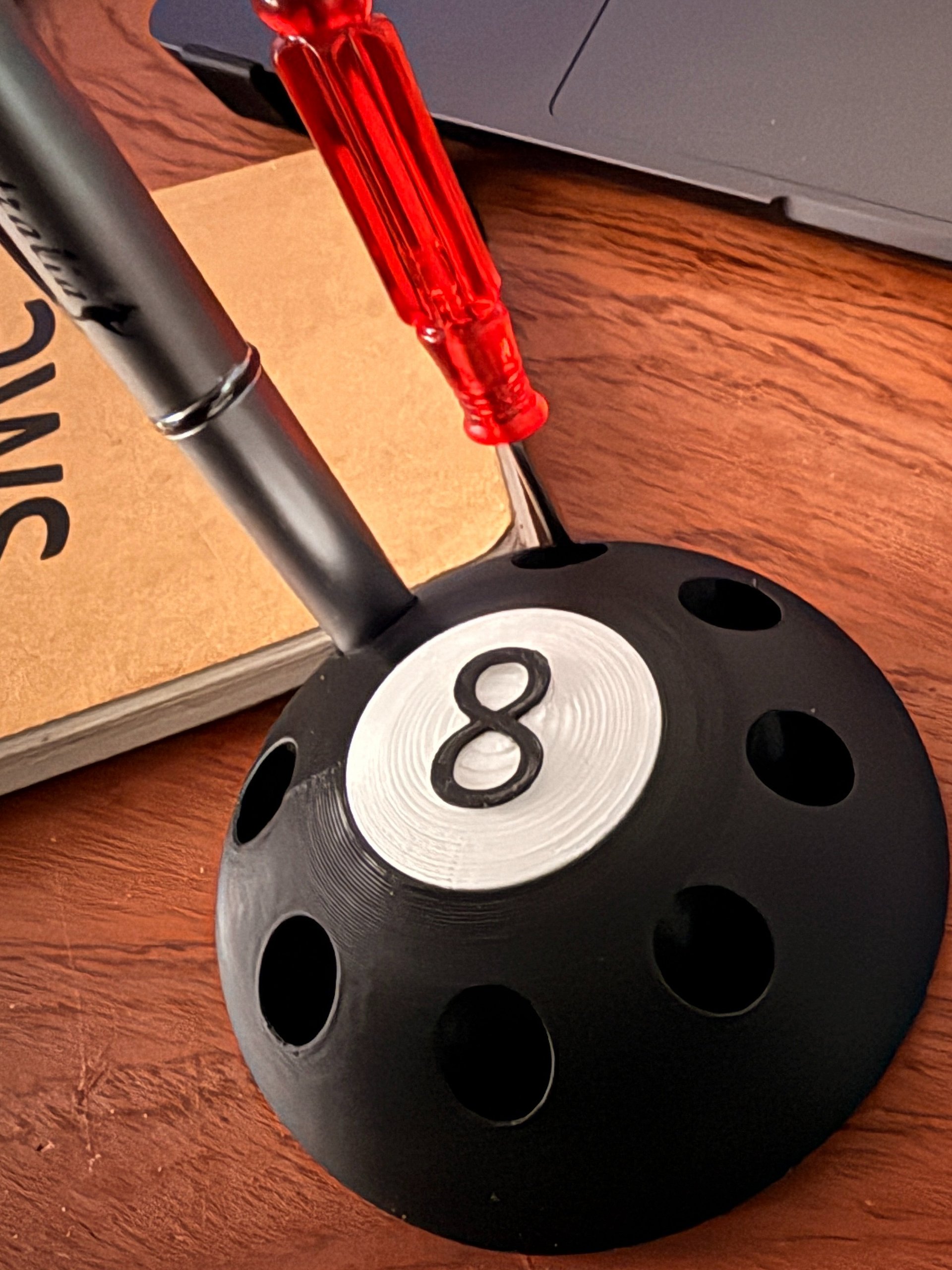 The Ultimate 8-Ball Pen Holder (For Real Players) product image (3)