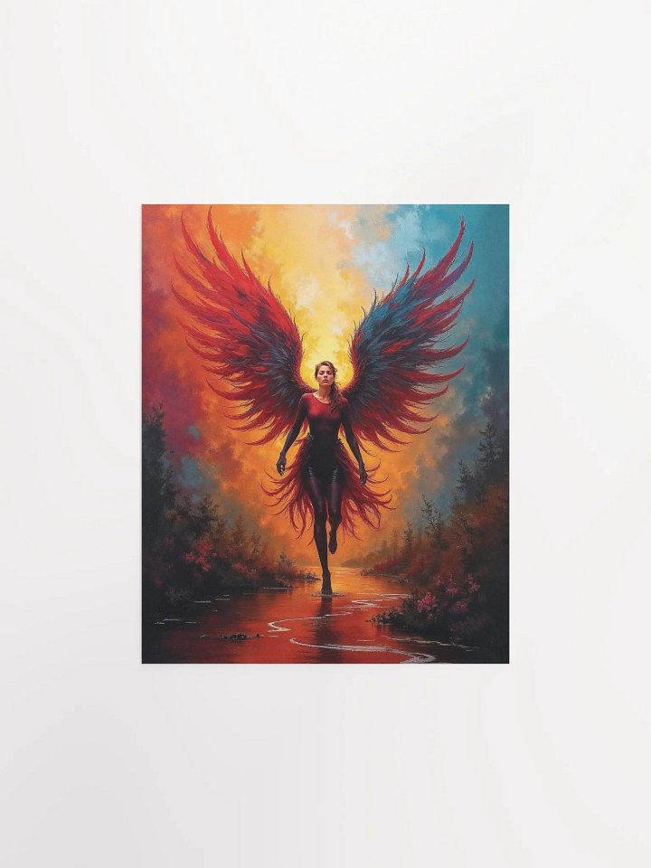 Golden Angel Matte Poster product image (6)