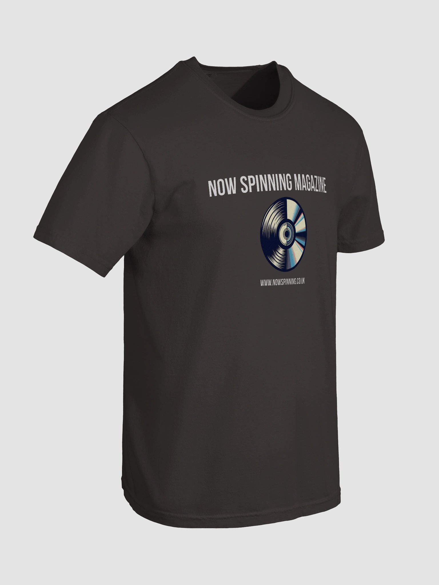Now Spinning Magazine Logo Music Heavyweight T-Shirt product image (36)